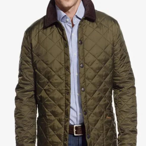 Barbour Olive BARBOUR Men's Heritage Liddesdale Jacket Size US S / EU 44-46 / 1 - 5 Thumbnail
