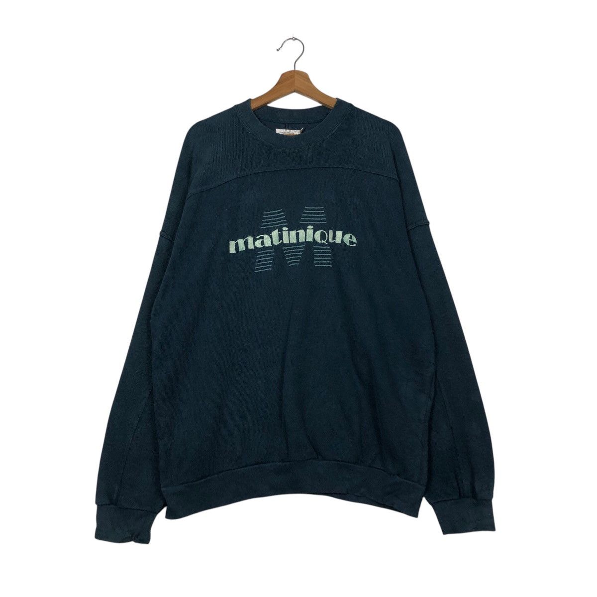 Vintage Sweatshirt PullOver Matinique Big Logo Issey Miyake