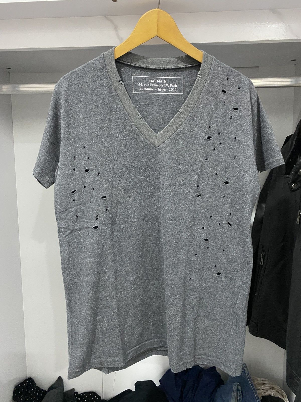 Balmain Balmain Christope Decarnin 2011 Bullet Tee Size US L / EU 52-54 / 3 - 1 Thumbnail