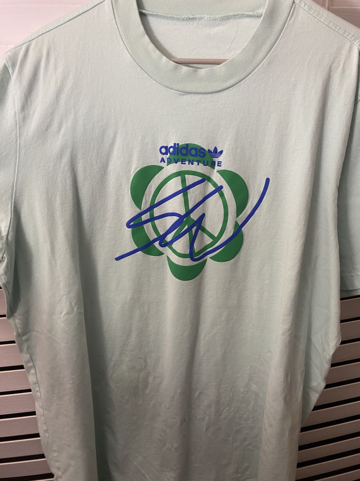 Adidas × Vintage Adidas Sean Wotherspoon Reversible Tee Size US XL / EU 56 / 4 - 1 Thumbnail