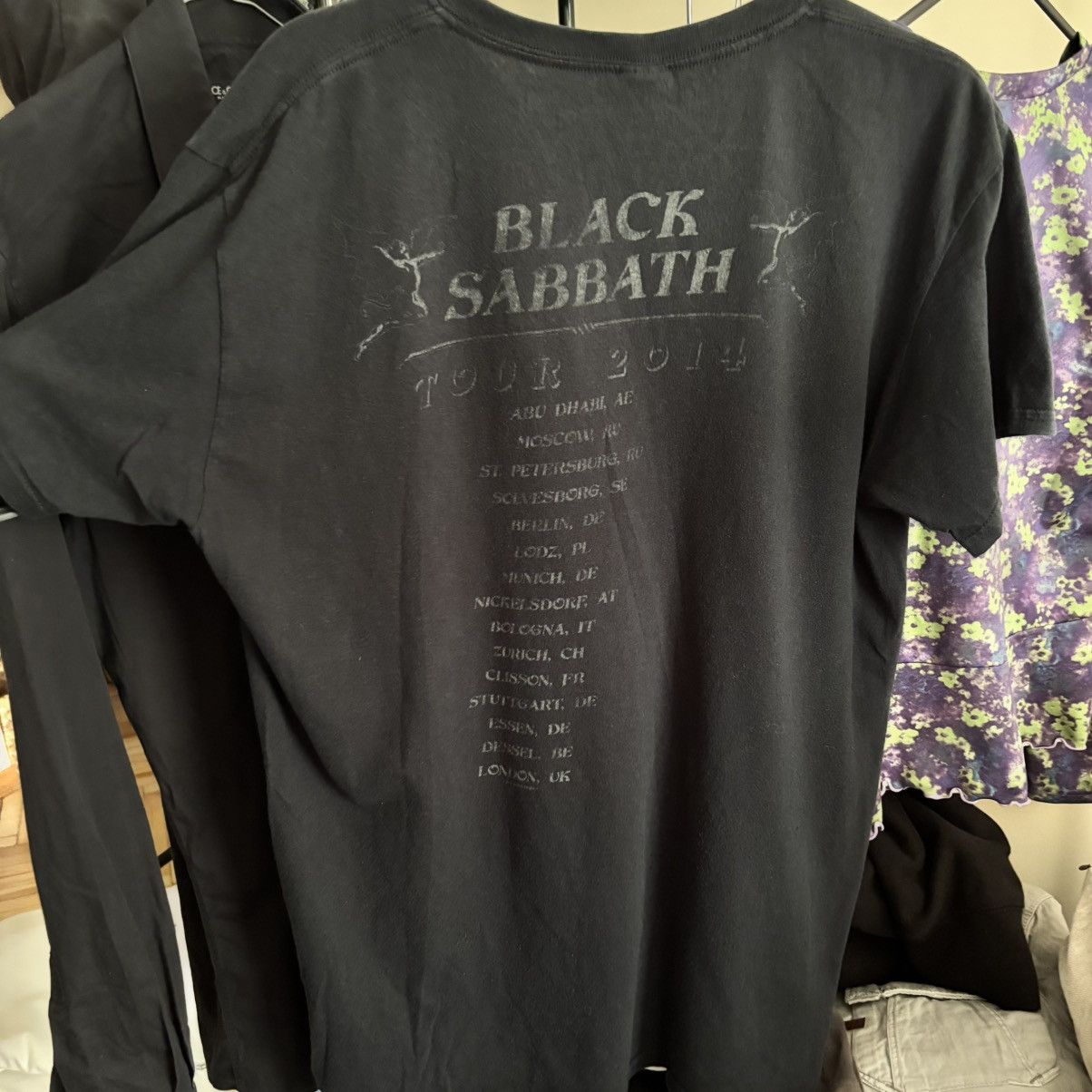 Vintage Black Sabbath Ozzy 2014 Tour Band Tee Mastermind Logo Y2K Size US L / EU 52-54 / 3 - 2 Thumbnail
