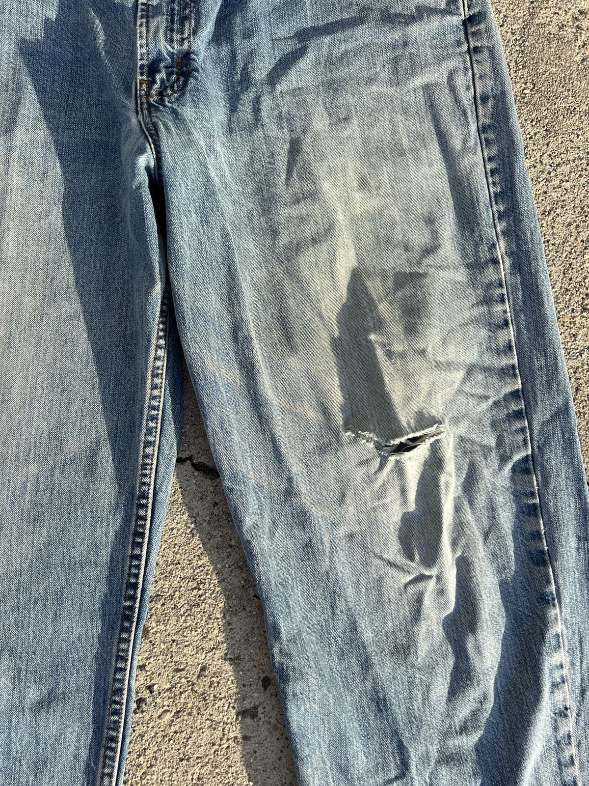 Vintage 90’s 2000’s Y2K VTG Vintage Harley Davidson Denim Blue Jeans Size US 36 / EU 52 - 5 Thumbnail