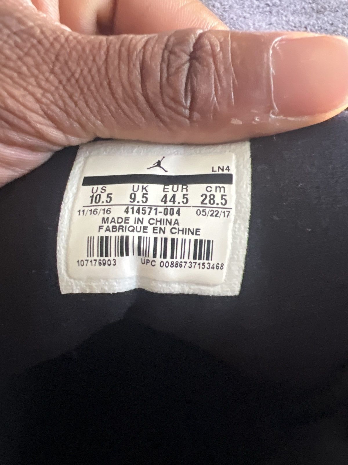Jordan Brand × Nike Jordan 13 ‘Bred’ 2017 Size US 10.5 / EU 43-44 - 6 Thumbnail