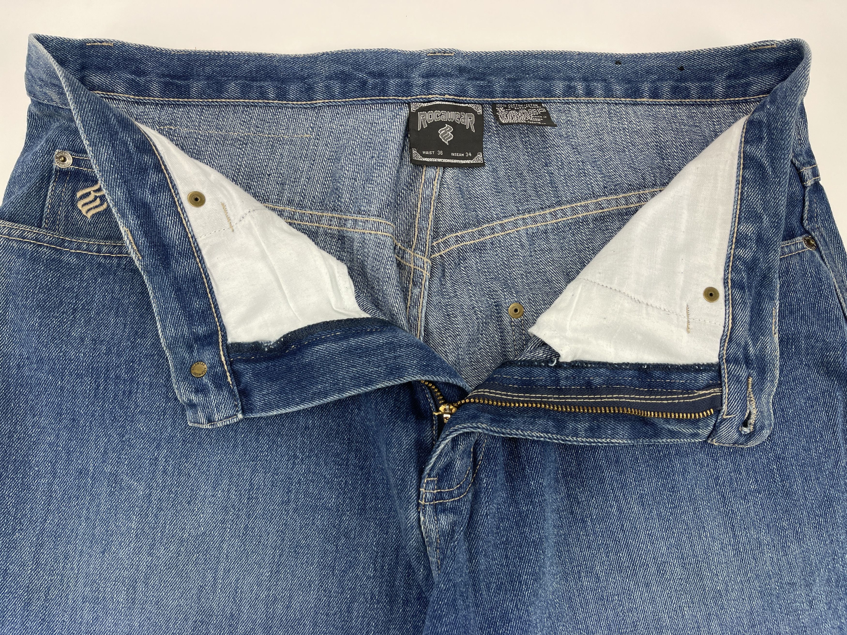 Rocawear Rocawear jeans, vintage, 90s hip hop, baggy 1990s size 36 Size US 36 / EU 52 - 12 Thumbnail