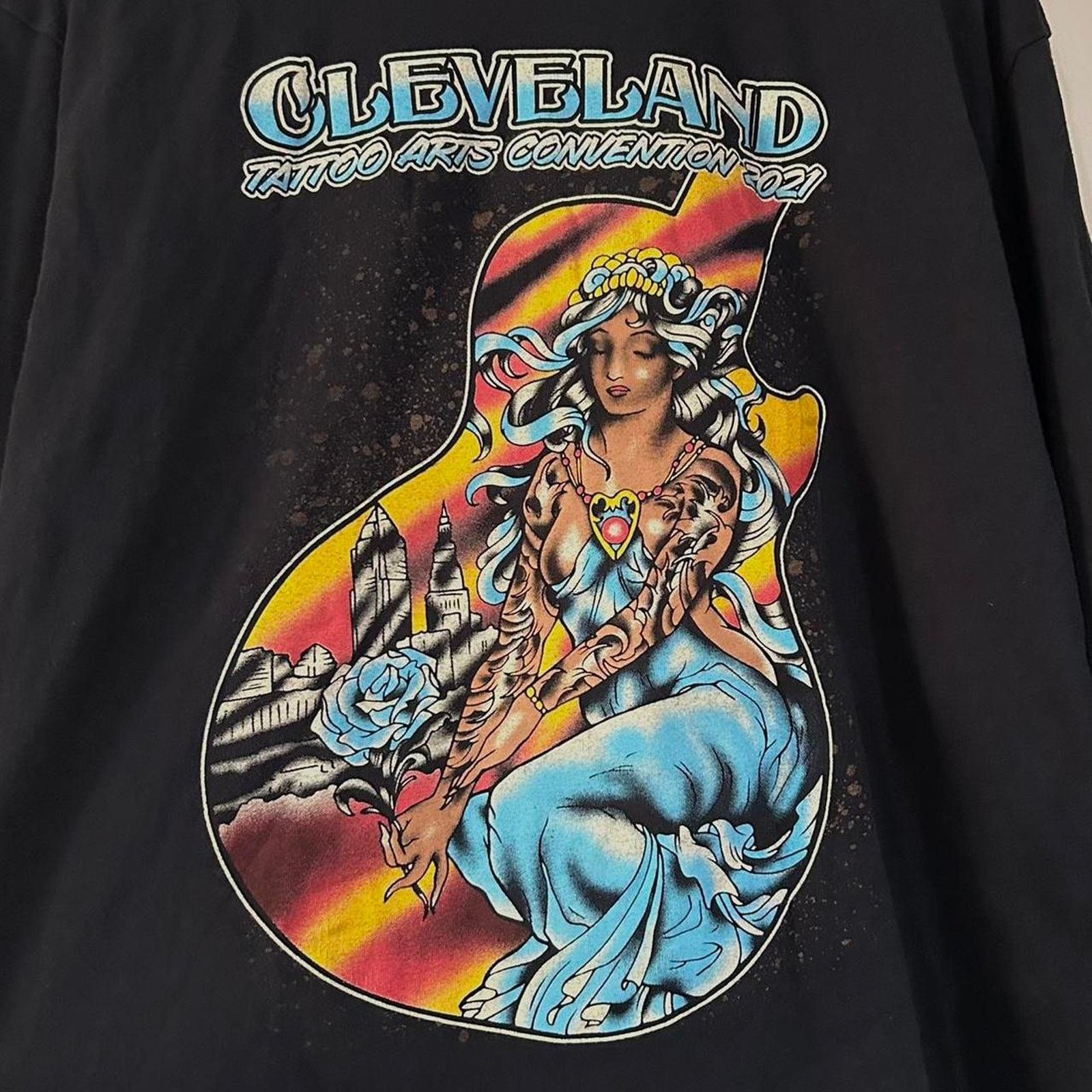 Other 2021 Cleveland Tattoo Arts Convention Shirt Size US XL / EU 56 / 4 - 2 Thumbnail