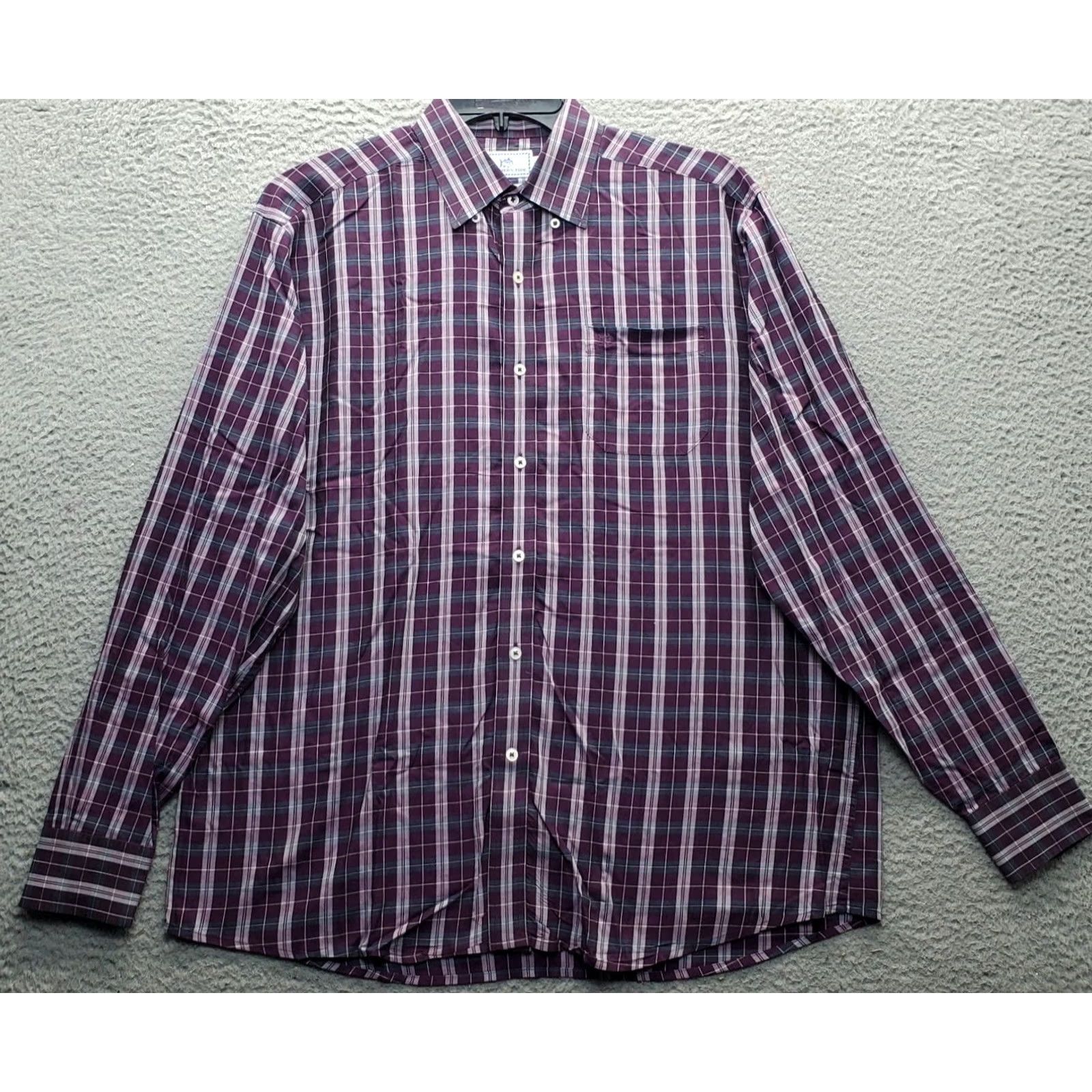 Southern Tide Southern Tide Shirt Mens L Plaid Classic Fit Long Sleeve Button-Up Multi Color Size US L / EU 52-54 / 3 - 2 Thumbnail