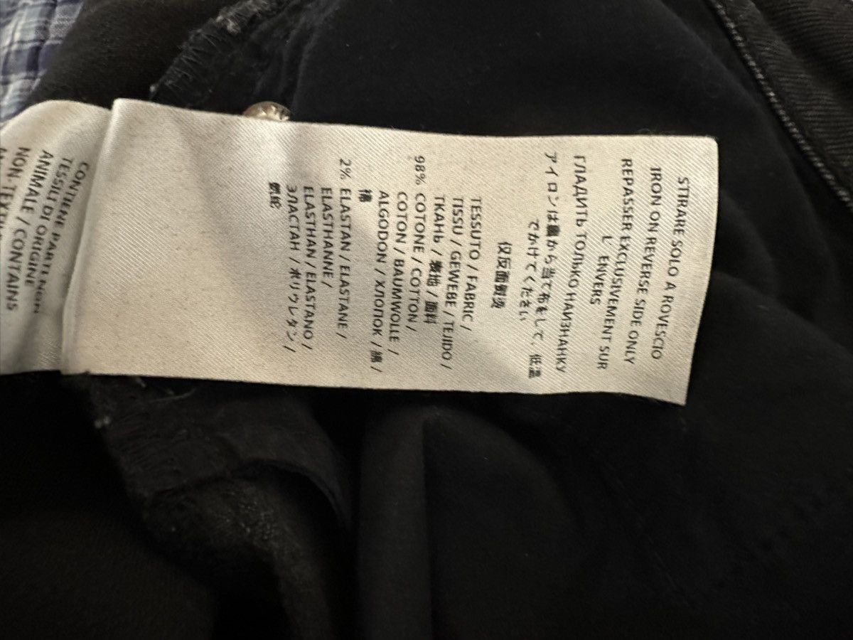 Alexander McQueen Black Distressed Jeans Plaid Patchwork Size US 30 / EU 46 - 9 Thumbnail
