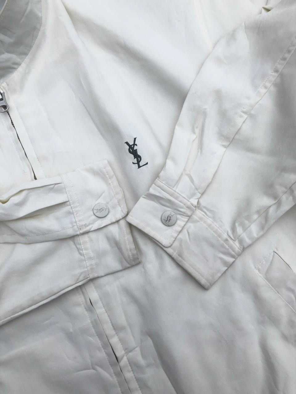 Saint Laurent Paris Vintage Yves Saint Laurent x YSL Jacket Size US L / EU 52-54 / 3 - 3 Thumbnail