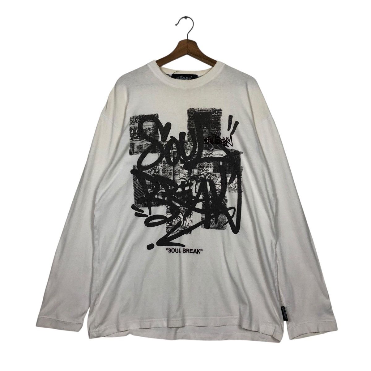 Japanese Brand 📌Vintage Long Sleeve Shirt Soul Break Punk Size US XXL / EU 58 / 5 - 2 Thumbnail