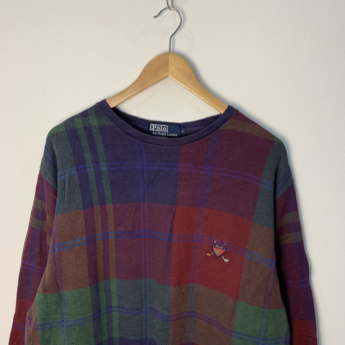 Polo Ralph Lauren 90s Polo Ralph Laurent Vintage Sweatshirt Size US L / EU 52-54 / 3 - 5 Thumbnail