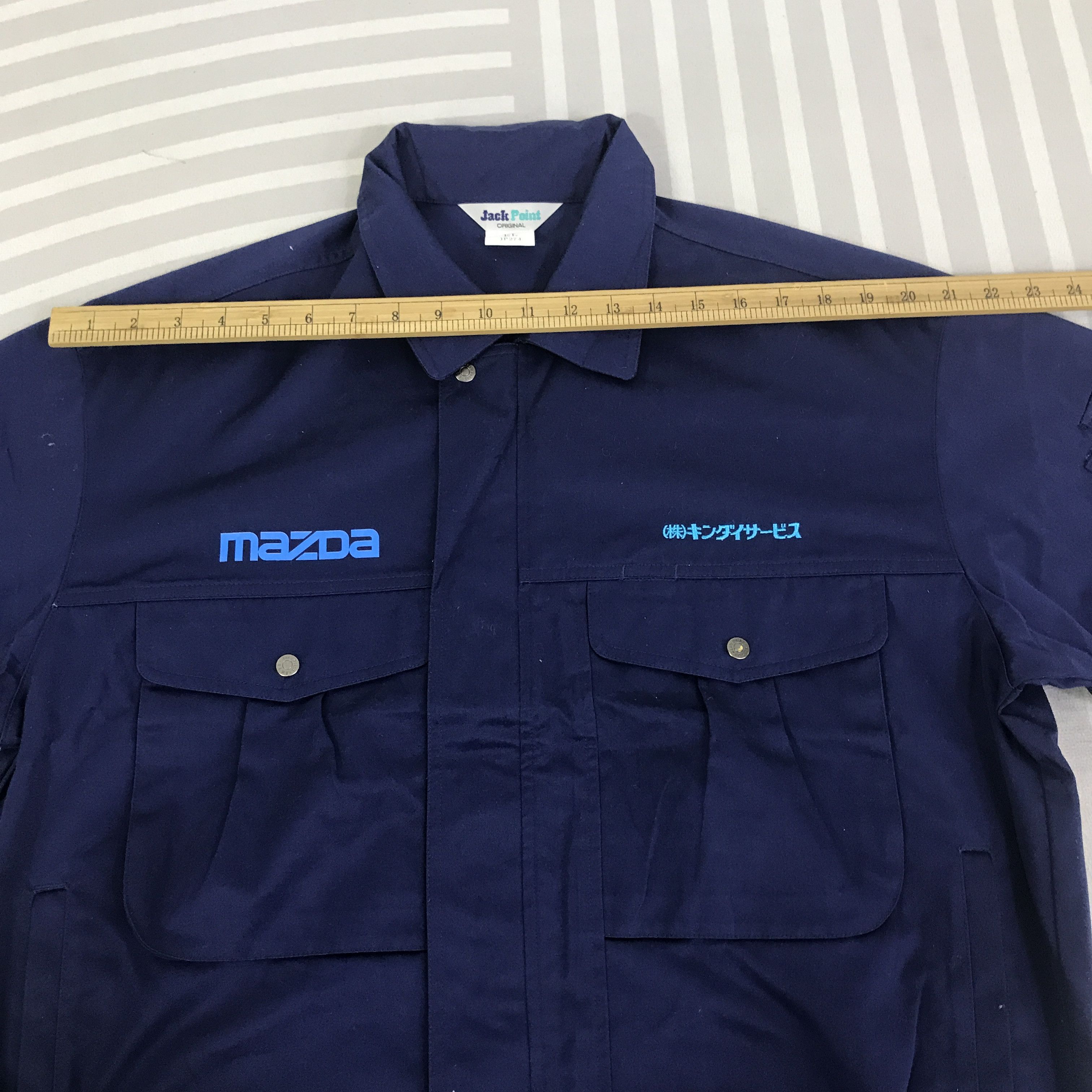 Japanese Brand Vintage Mazda Racing Japan workwear custom Jacket K79B1 Size US L / EU 52-54 / 3 - 6 Thumbnail
