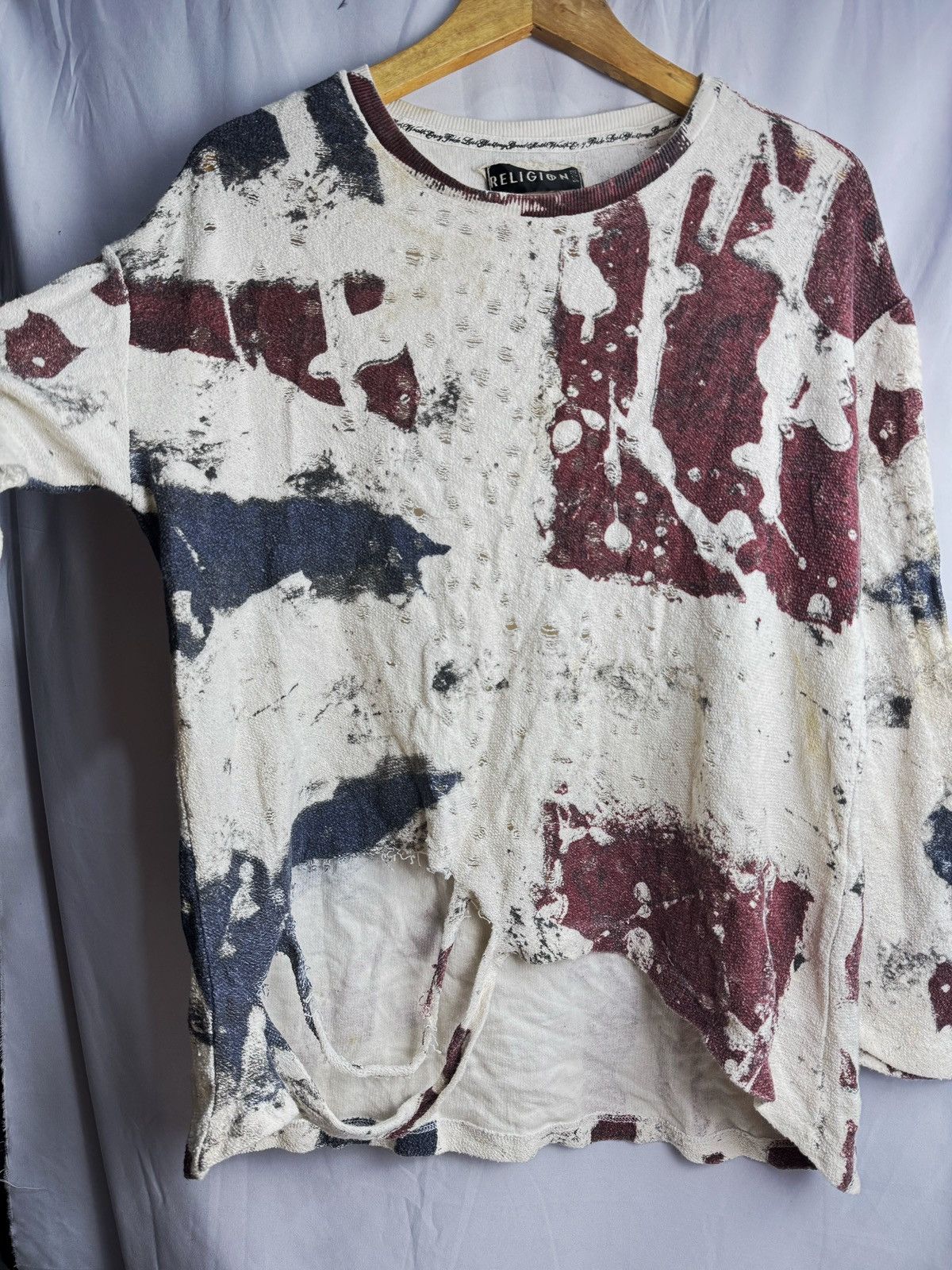Other Destroyed Religion Long Sleeve Distressed Size US M / EU 48-50 / 2 - 4 Thumbnail