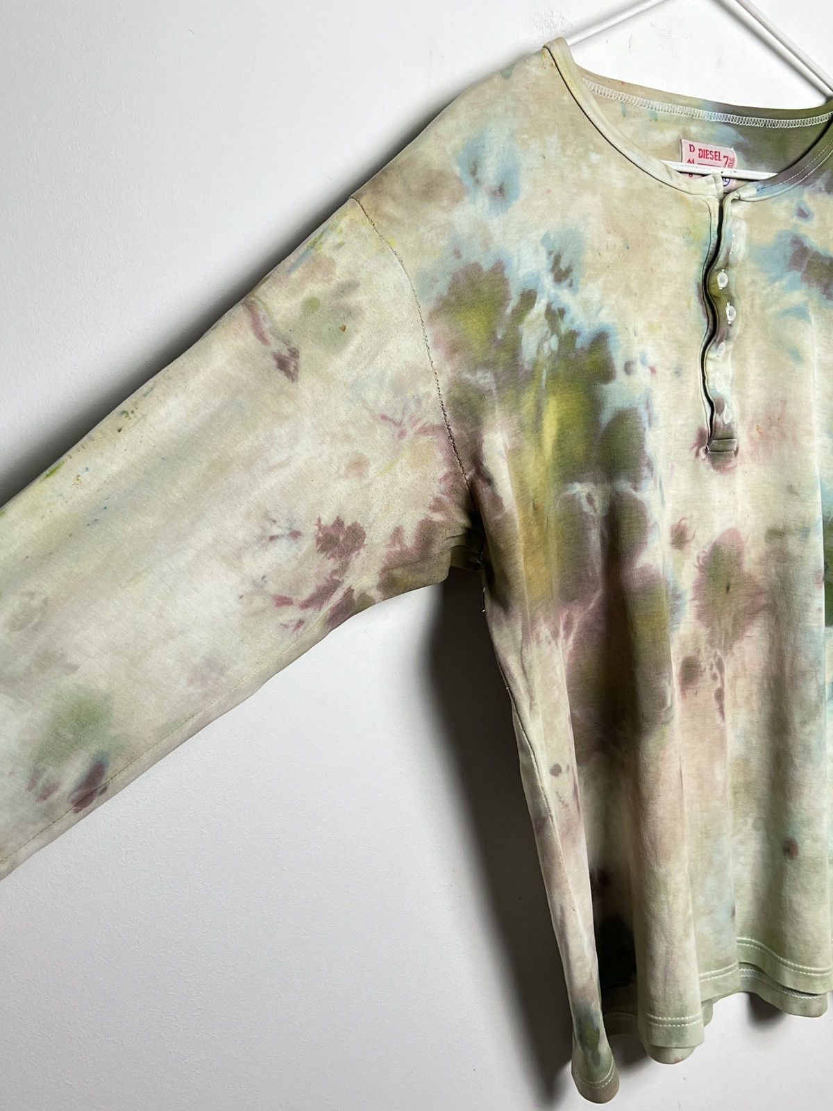 Diesel diesel tie dye ogre core homeless chic vintage long sleeve Size US M / EU 48-50 / 2 - 8 Thumbnail