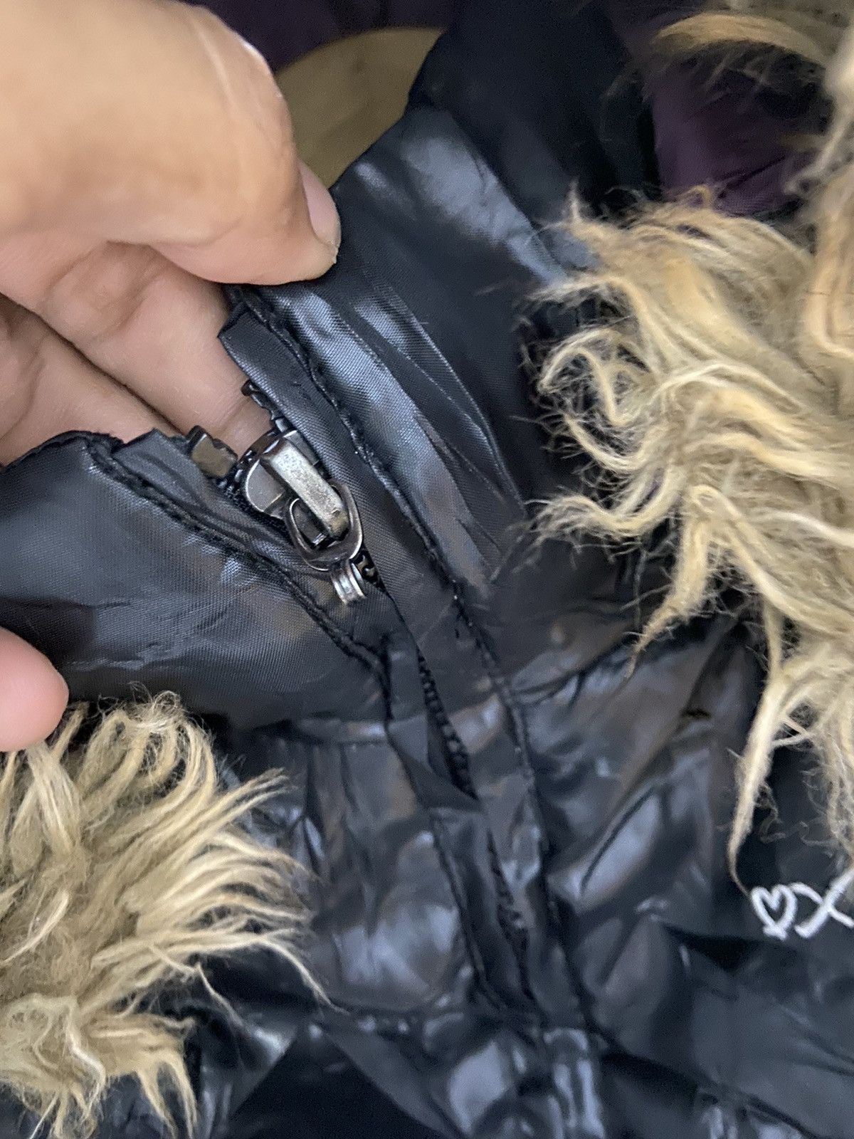 If Six Was Nine × Japanese Brand × Le Grande Bleu (L.G.B.) Japanese Xoxo fur puffer vest jacket Size US S / EU 44-46 / 1 - 4 Thumbnail