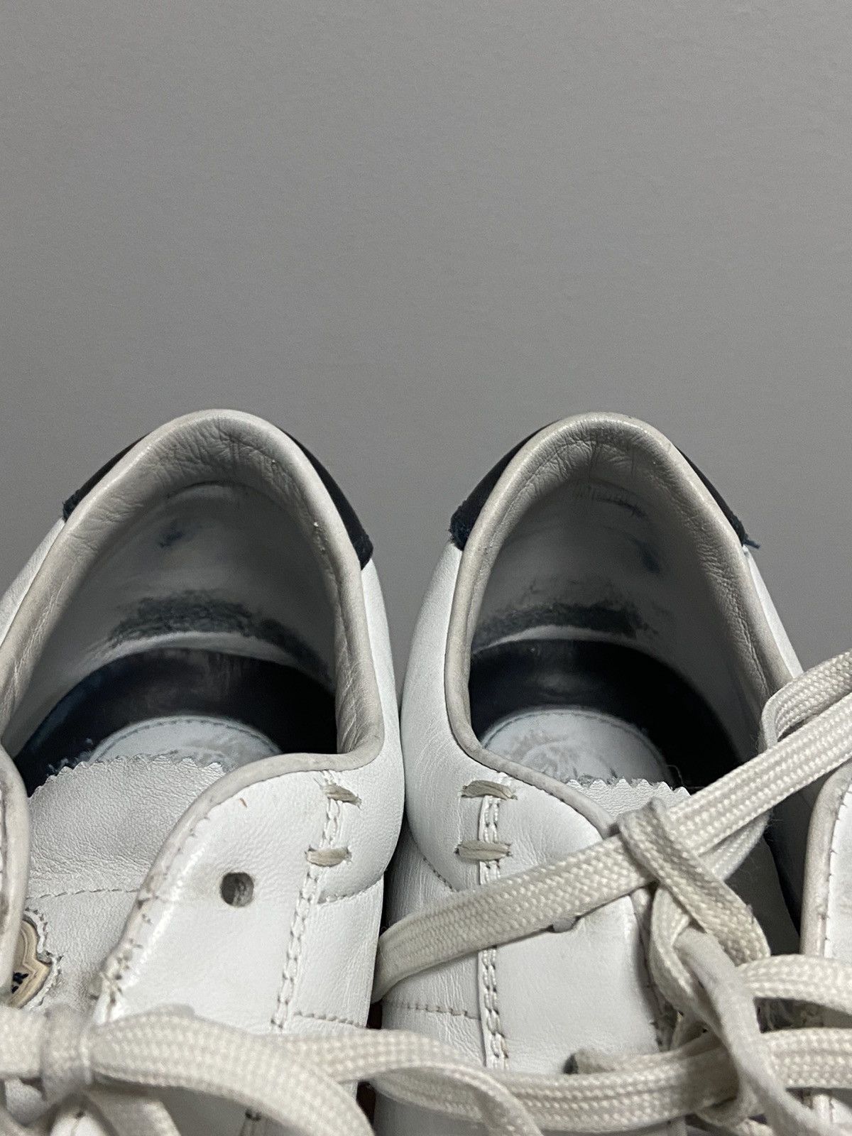 Moncler × Vintage Moncler low top sneakers leather vintage France 🇫🇷 Size US 10 / EU 43 - 11 Thumbnail