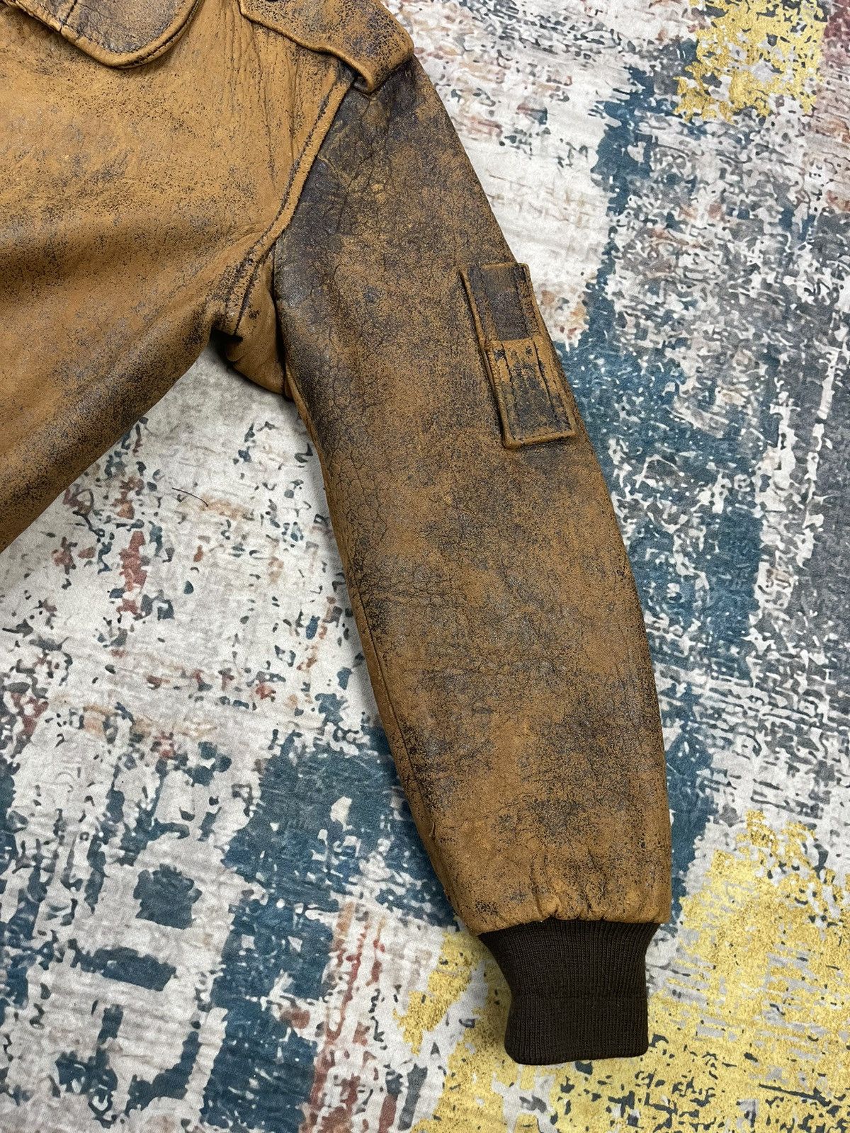 Chevignon Vintage Charles Chevignon Paris Old Flight Jackets Size US M / EU 48-50 / 2 - 13 Thumbnail