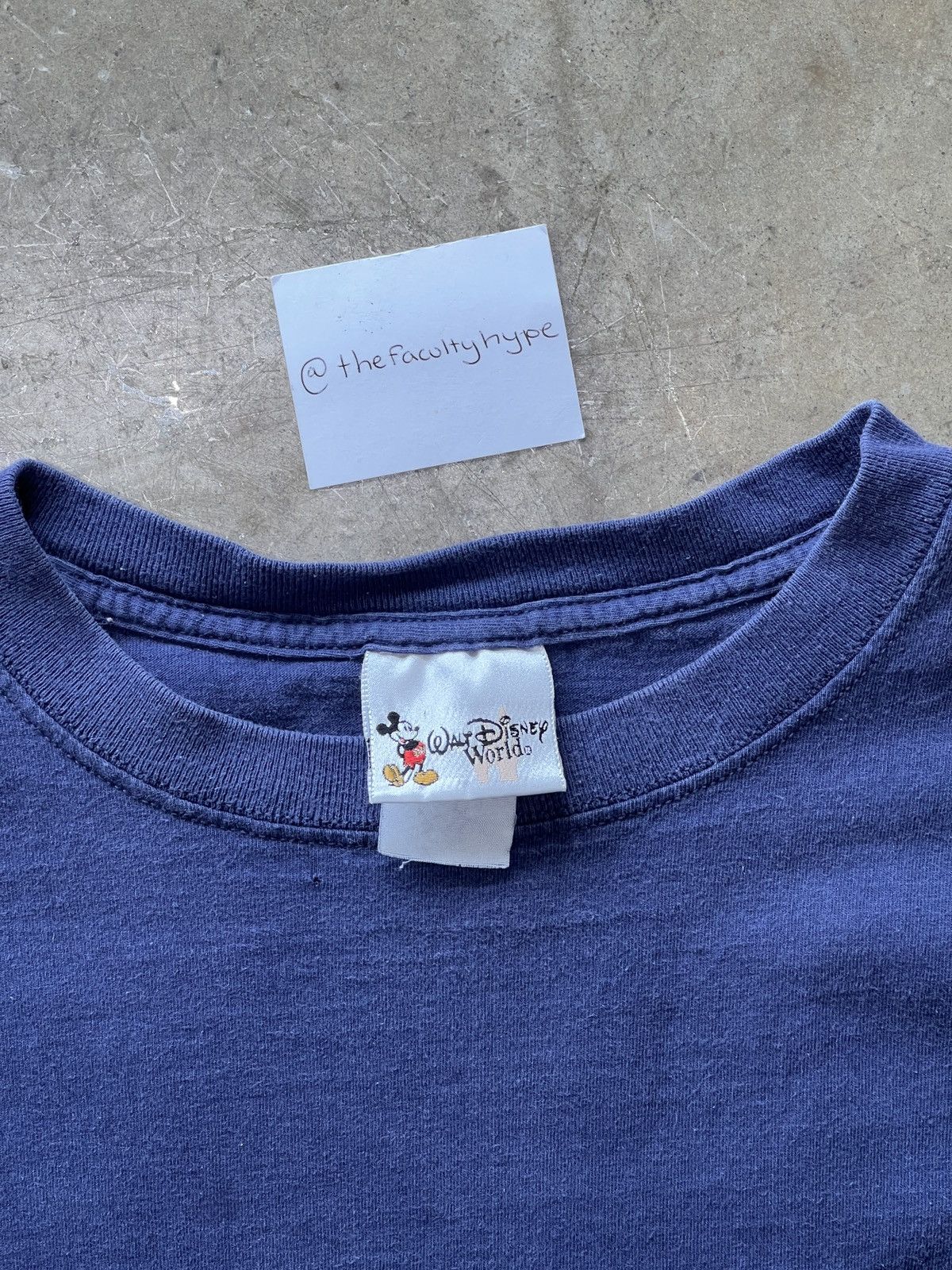Disney × Vintage Vintage 90s Walt Disney Mickey Mouse Pocket Tee Size US L / EU 52-54 / 3 - 3 Thumbnail