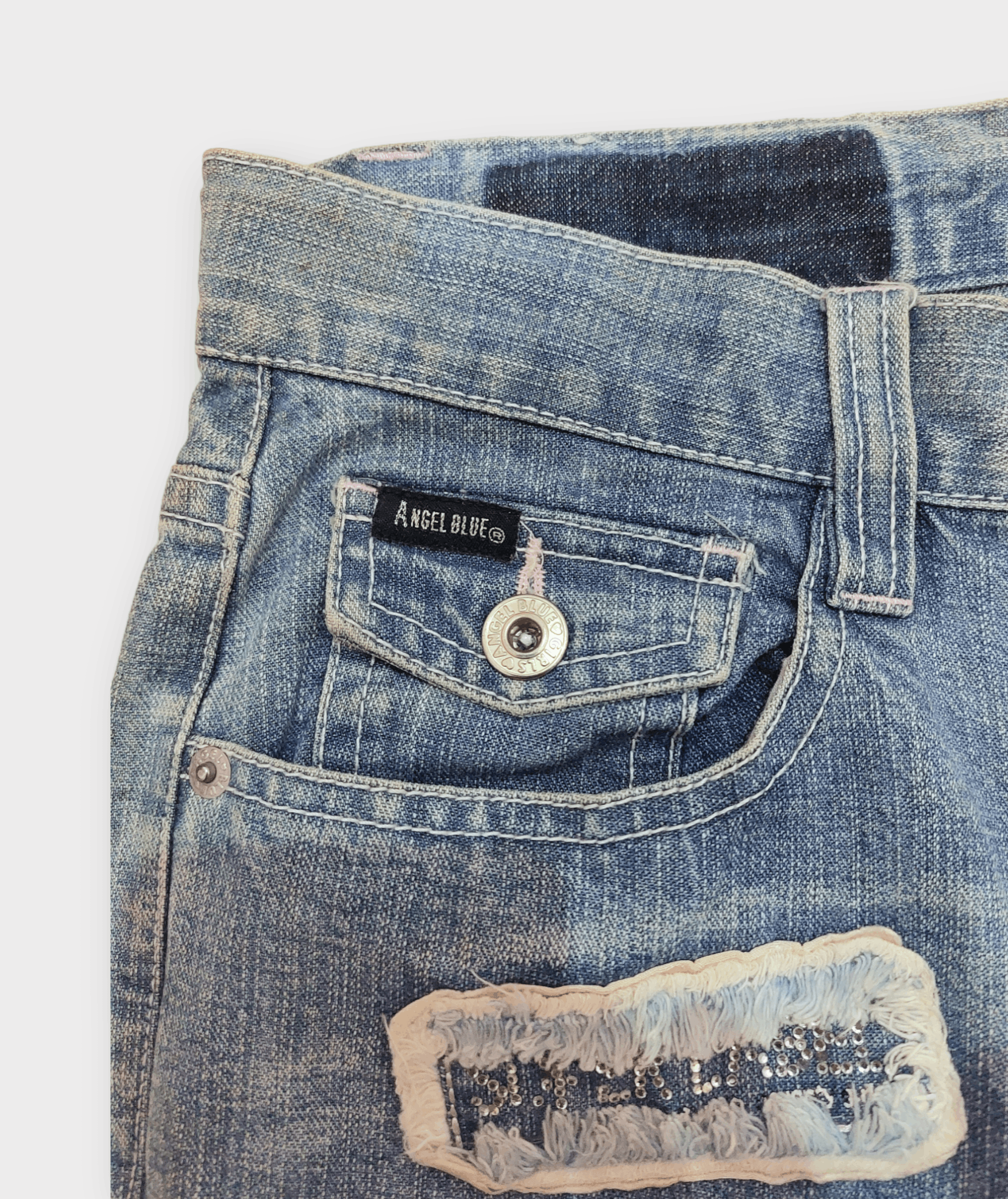 Angel Blue Angel Blue Patch Short Pants Size US 30 / EU 46 - 5 Thumbnail