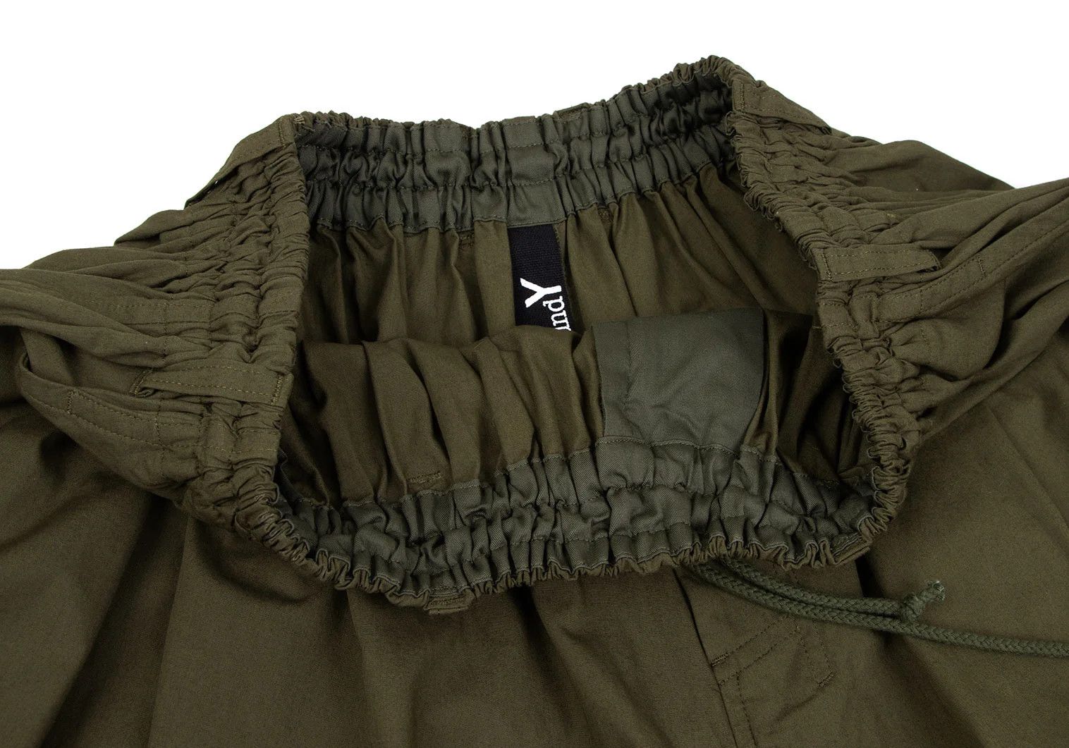 Yohji Yamamoto Cotton Saluel Pants in Khaki Size US 34 / EU 50 - 6 Thumbnail