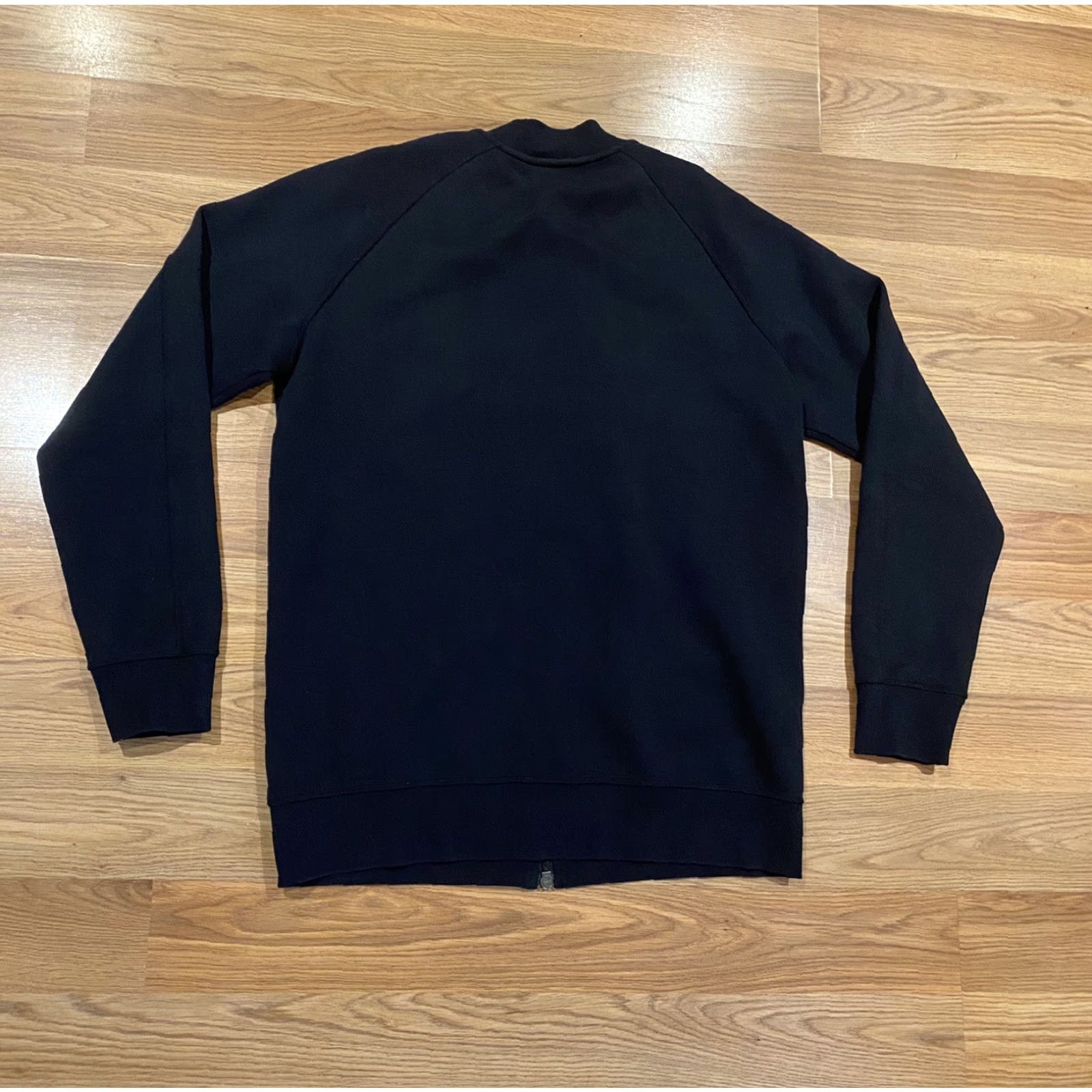 Apple Apple Store Employee Full Zip Jacket Sweatshirt Large Embroidered Logo Black Mens Jacket Size US L / EU 52-54 / 3 - 7 Thumbnail
