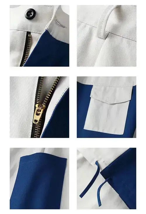 Other 2019A/W Simple Blue Japan White Patchwork Track Pants Size US 32 / EU 48 - 4 Thumbnail