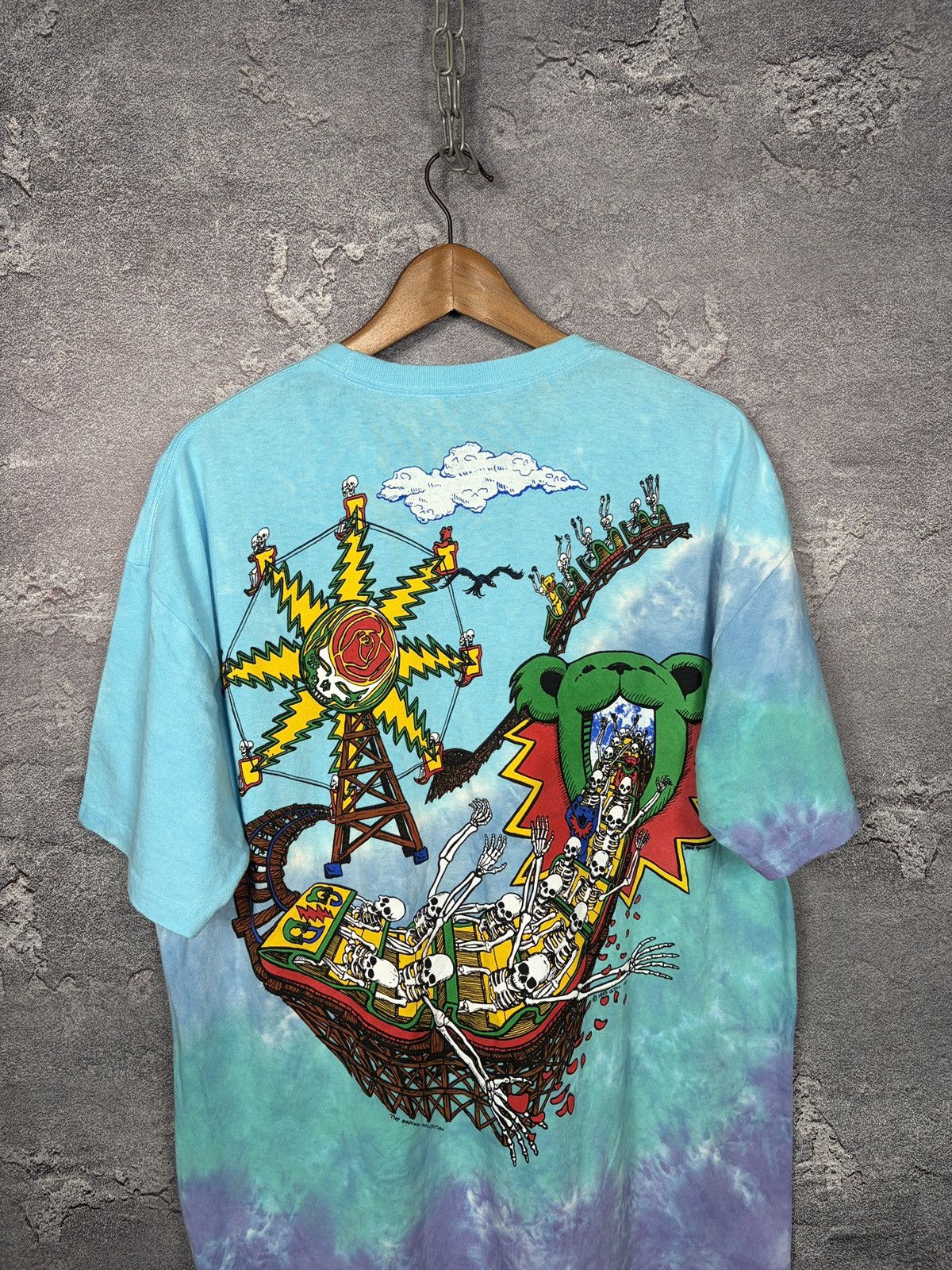 Liquid Blue Vintage Liquid Blue Grateful Dead Tie Dye T-shirt Size Xl Size US XL / EU 56 / 4 - 12 Thumbnail