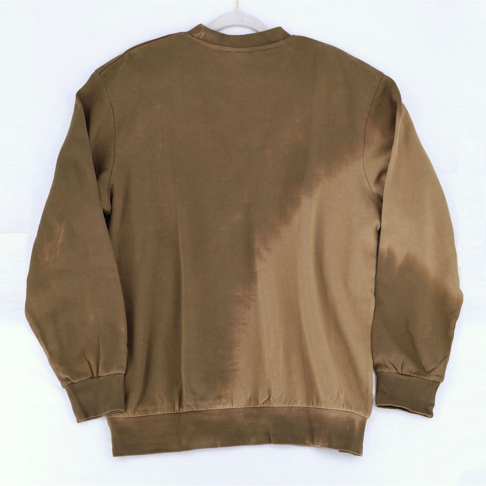 Jack & Jones Jack & Jones Men's Brown Tie Dye Crew Neck Sweatshirt Size M Size US M / EU 48-50 / 2 - 5 Thumbnail