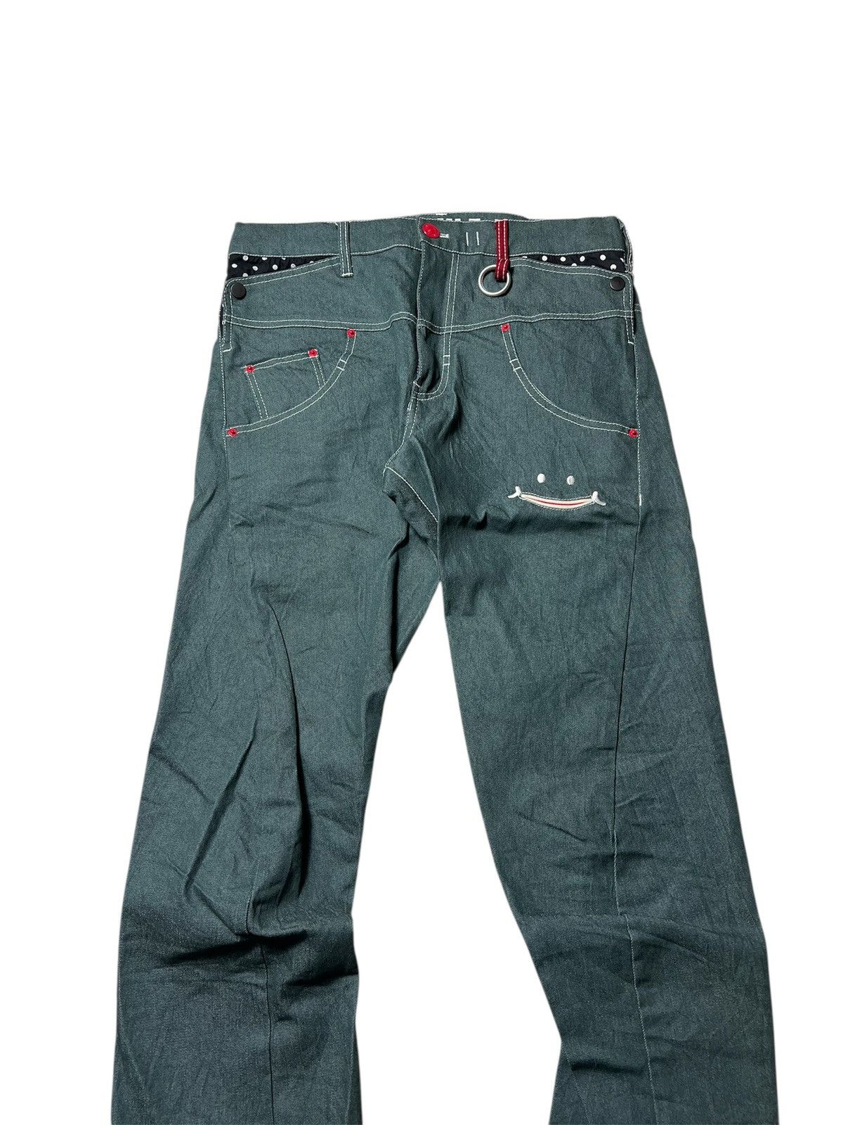 Japanese Brand Japanese Brand Up Smile Pocket J Curve Pants Size US 30 / EU 46 - 2 Thumbnail