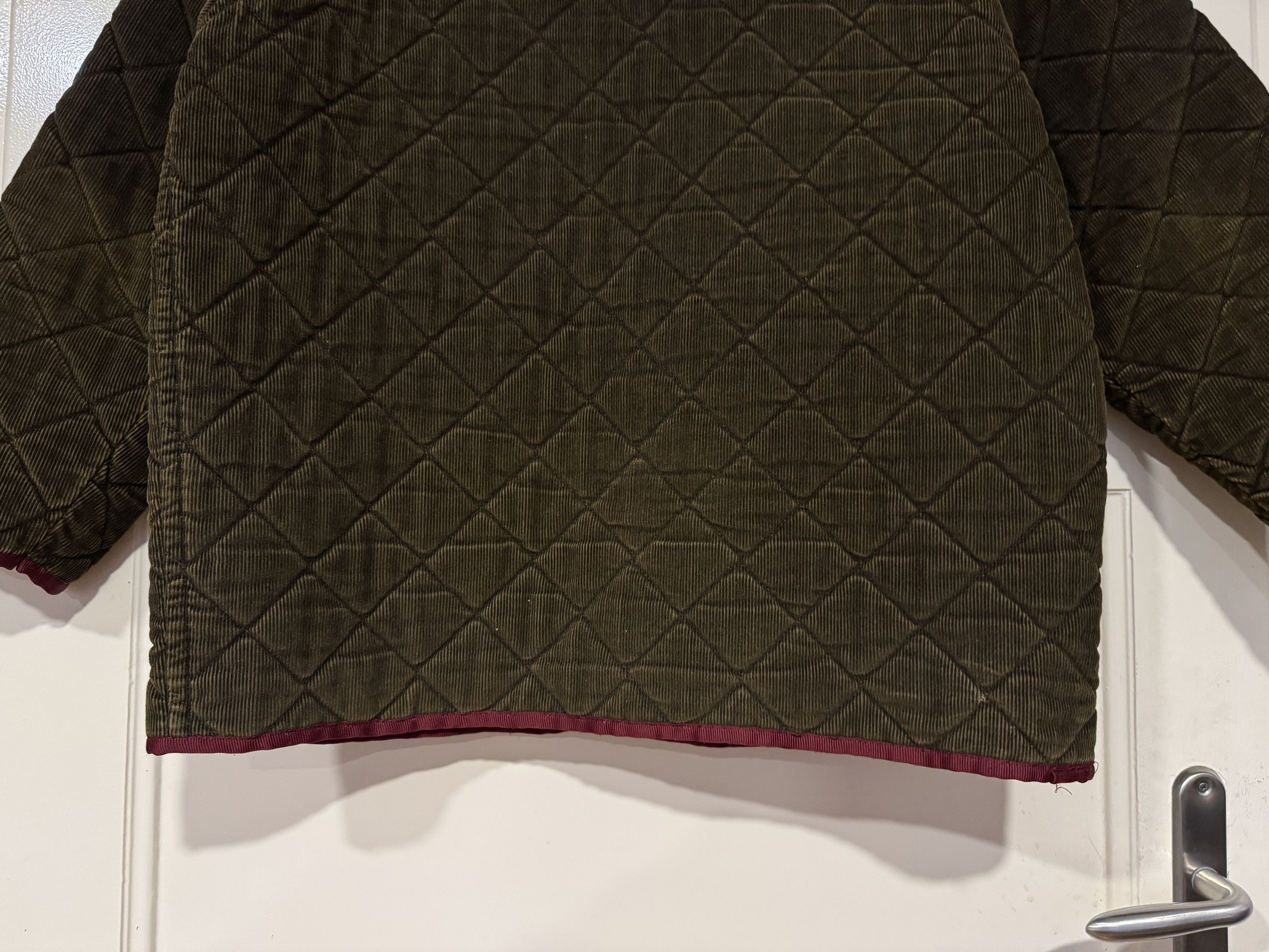 Sisley Sisley quilted jacket army olive khaki italy L Size US L / EU 52-54 / 3 - 10 Thumbnail