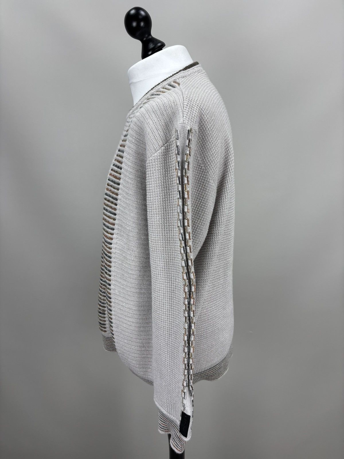 Carlo Colucci Mens sweater Carlo Colucci Size XXL/XXXL Color Gray Size US XXL / EU 58 / 5 - 8 Thumbnail