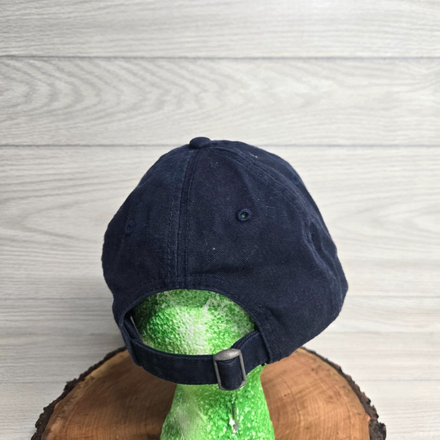 Vintage Miller Lite Hat Adult Adjustable Navy Blue Strapback Distressed Cap Baseball Cap Men One Size Blue Size ONE SIZE - 3 Thumbnail