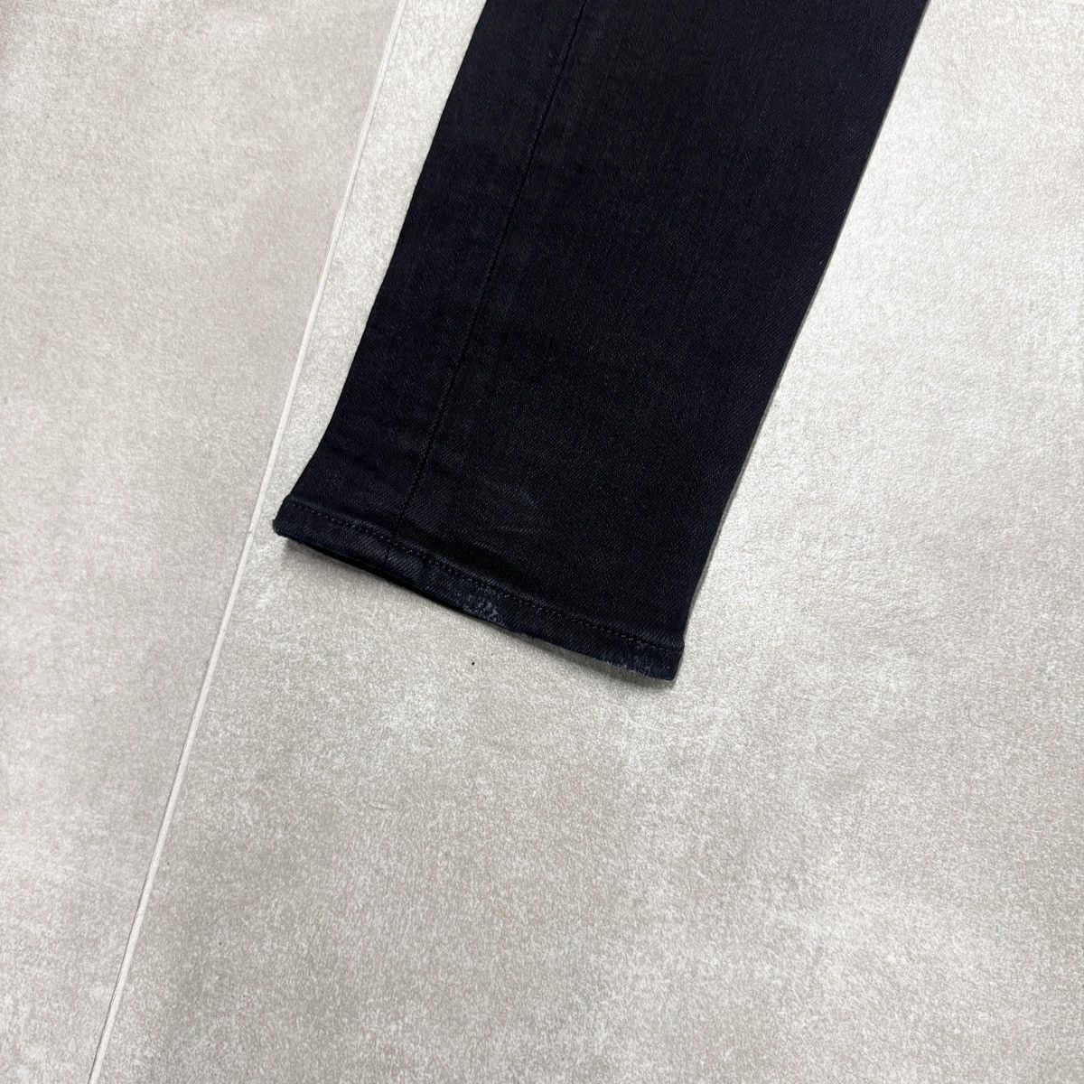 Amiri Amiri MX1 Leather Panelled Jeans In Black RRP £950 Size US 30 / EU 46 - 5 Thumbnail