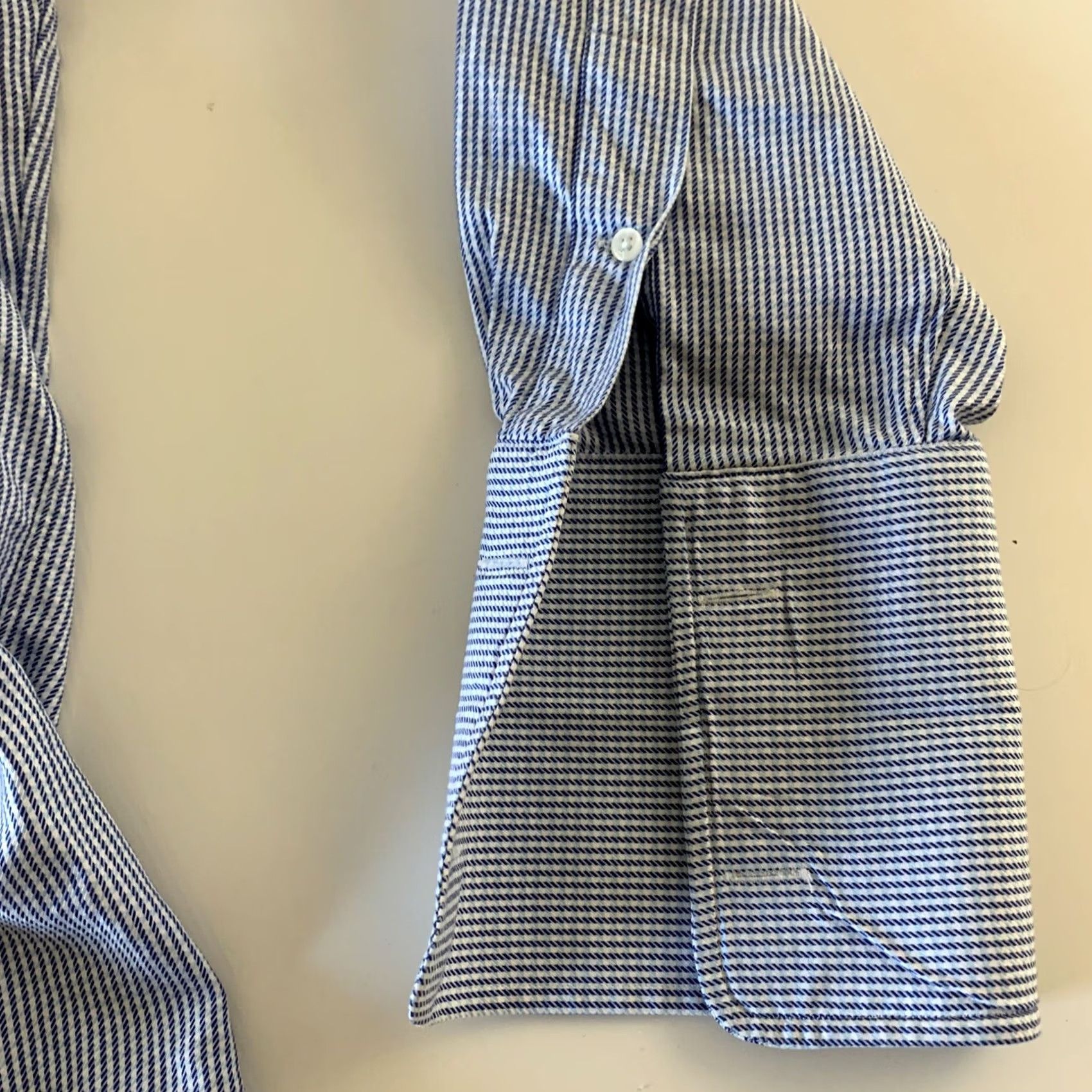 Vintage Paul Fredrick Long Sleeve Plaid Button Front Shirt Men's Size 16 34 Blue Size US L / EU 52-54 / 3 - 5 Thumbnail