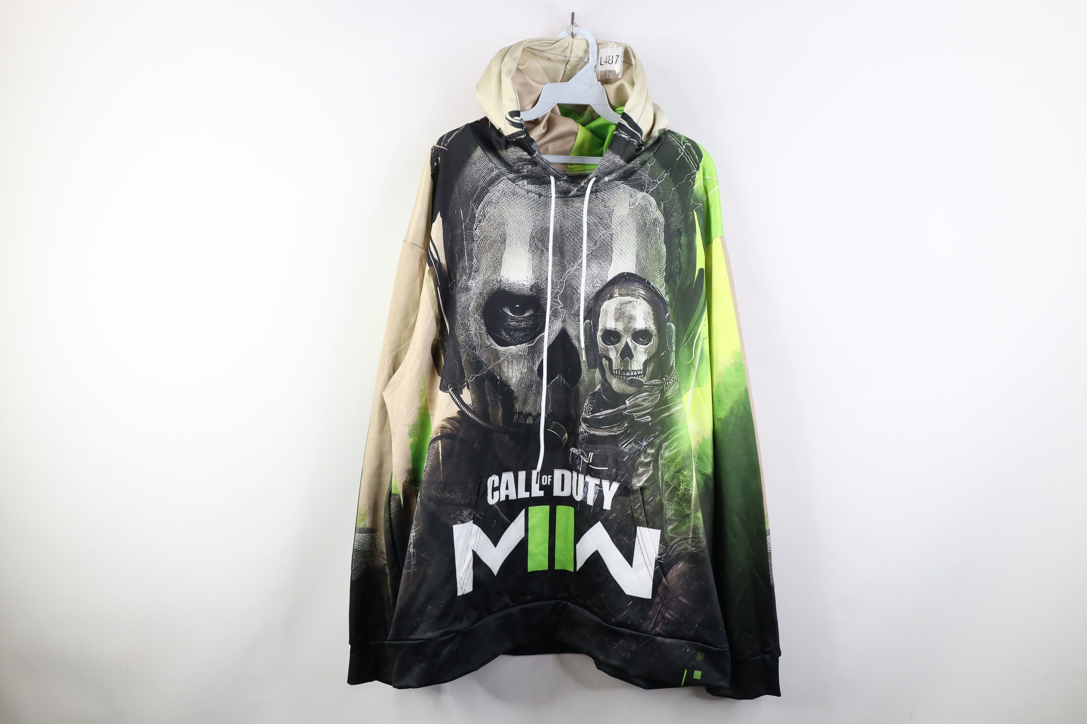 Vintage Vintage Y2K Call of Duty Modern Warfare II Hoodie Sweatshirt Size US XL / EU 56 / 4 - 1 Thumbnail