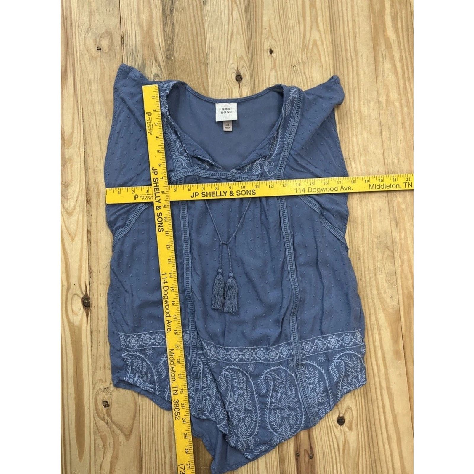 Other Knox Rose Peasant Blouse Size XS Size XS / US 0-2 / IT 36-38 - 6 Thumbnail