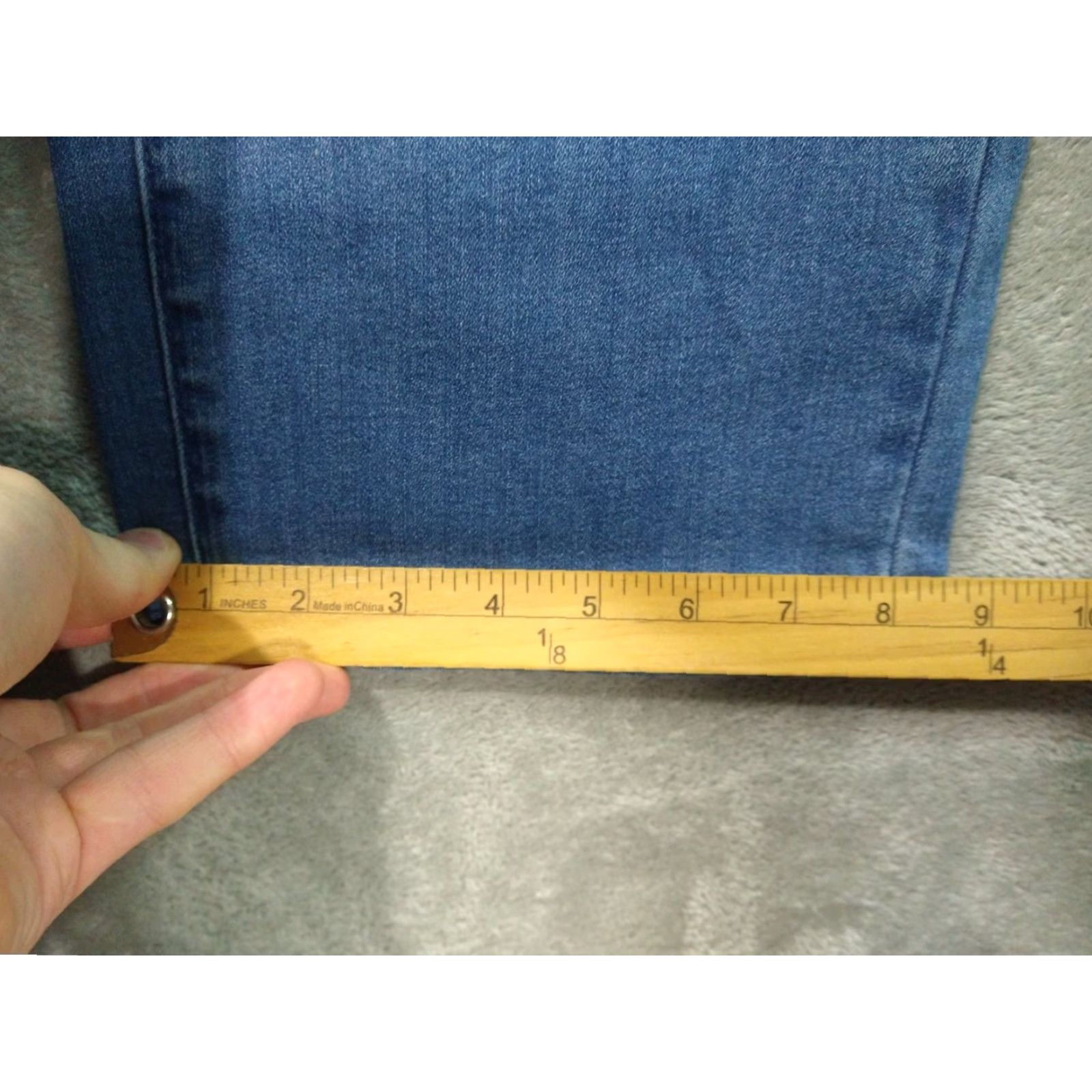 NYDJ NYDJ Jeans Womens 20WP Blue Denim Marilyn Straight Lift Tuck Stretch 5-Pocket Size 42" / US 20 - 6 Thumbnail