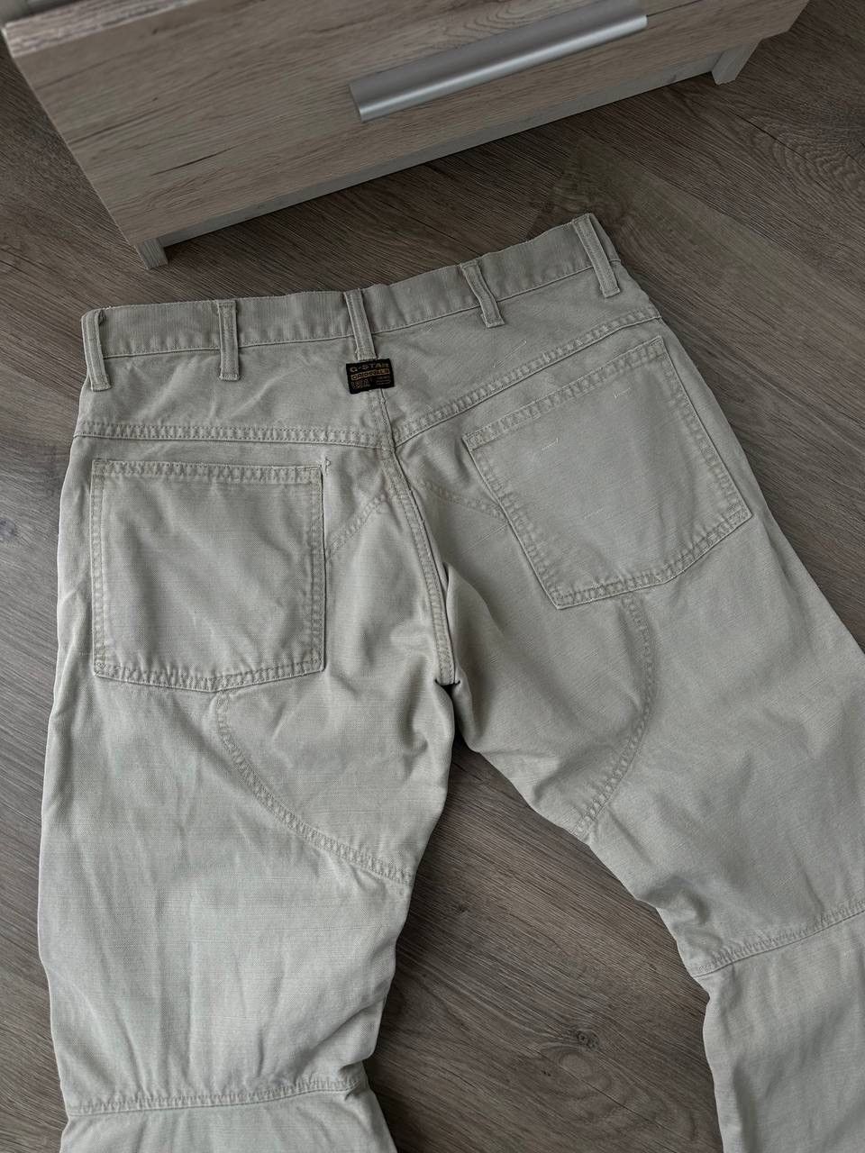 G-Star × Vintage Vintage G-Star Elwood White Cargo Distressed Pants Size US 32 / EU 48 - 7 Thumbnail