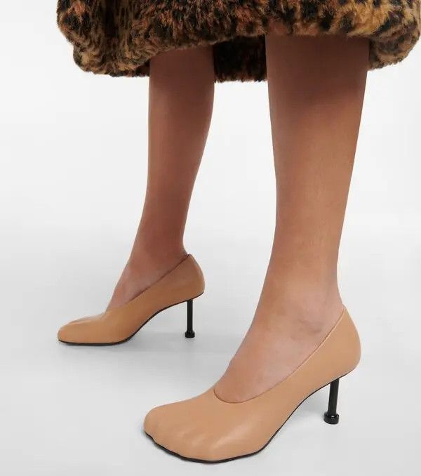 Balenciaga o1srvl11e1124 Anatomic 80mm Pumps in Gold Size US 11 / IT 41 - 5 Thumbnail