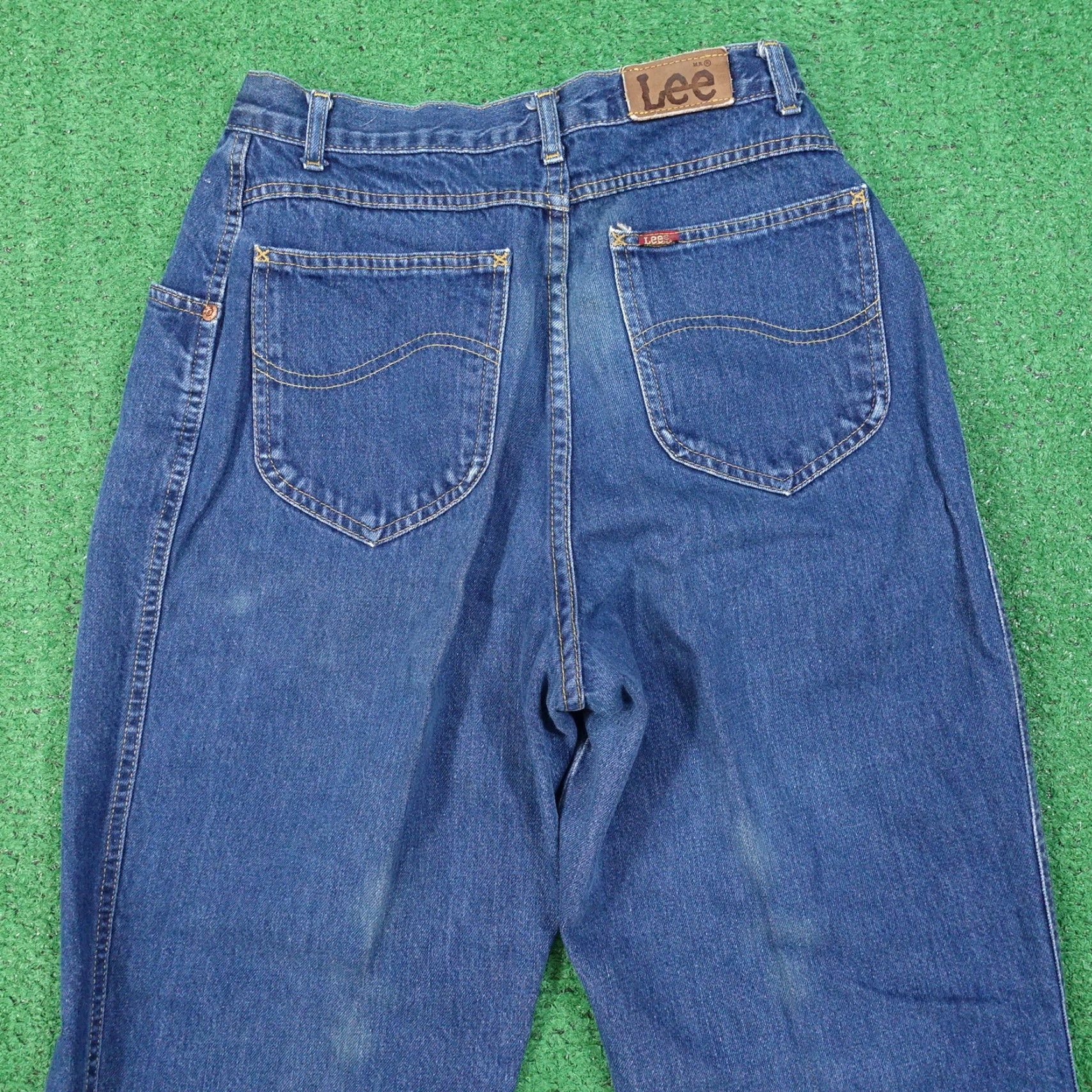 Lee Vintage Lee Denim Jeans Women’s Size 12 Regular Tapered Blue Cotton 80s 90s Size 34" / US 12 / IT 48 - 5 Thumbnail