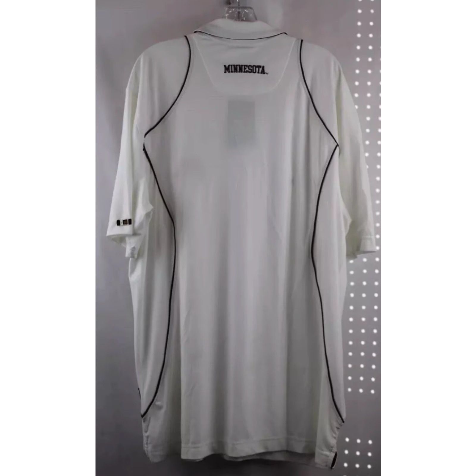 Nike Nike NCAA Minnesota Gophers White Performance Polo Shirt XL Mens Size US XL / EU 56 / 4 - 2 Thumbnail