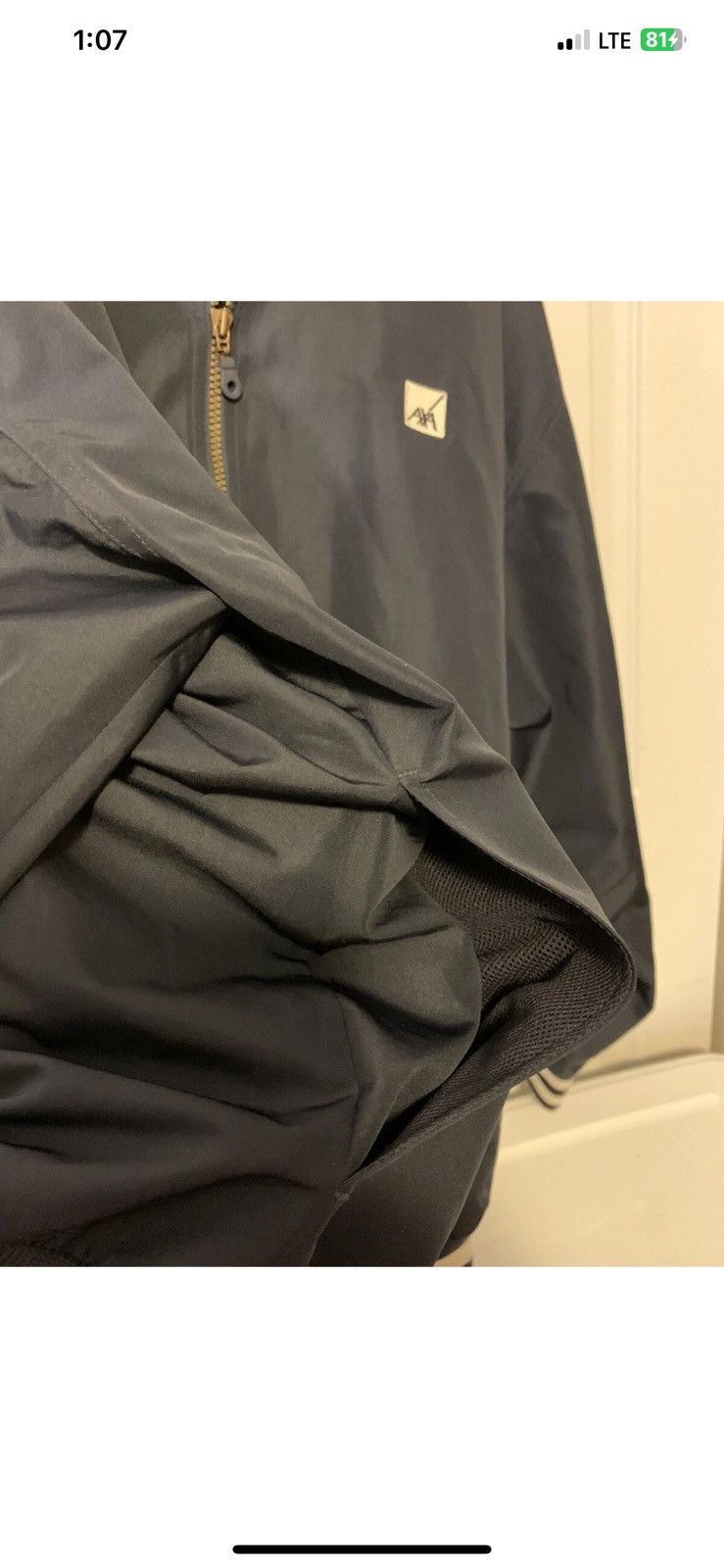 Cutter & Buck Vtg Cutter & Buck mens sz XL windbreaker AXA logo black Size US XL / EU 56 / 4 - 9 Thumbnail