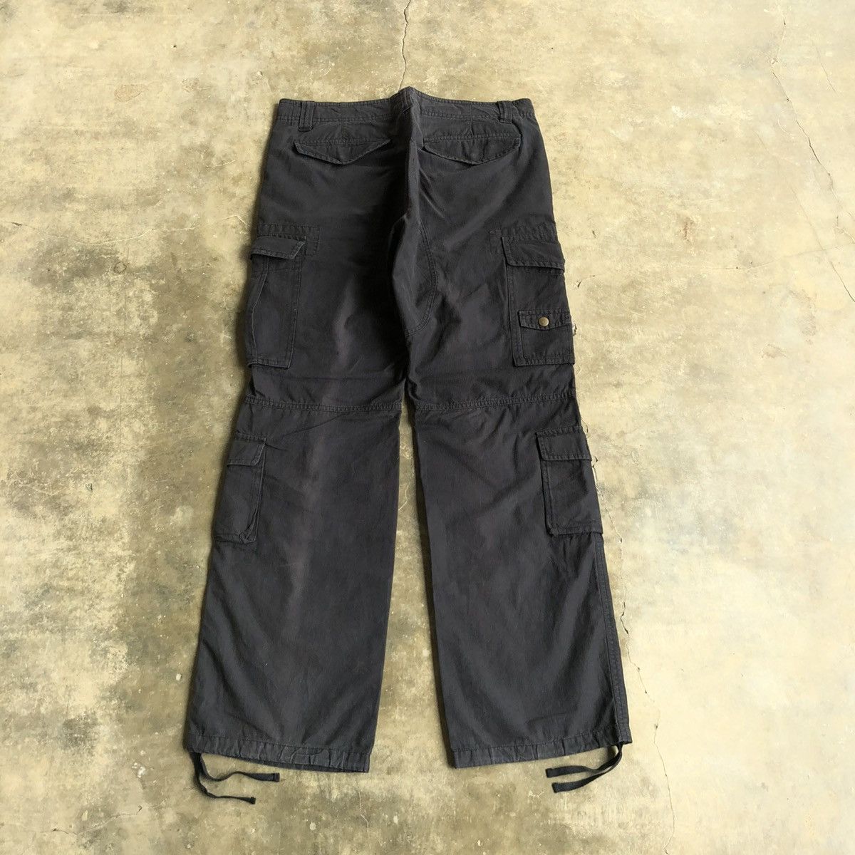 Takeo Kikuchi 2000s Takeo Kikuchi Multipocket Cargo Pants Black Designer Size US 34 / EU 50 - 7 Thumbnail