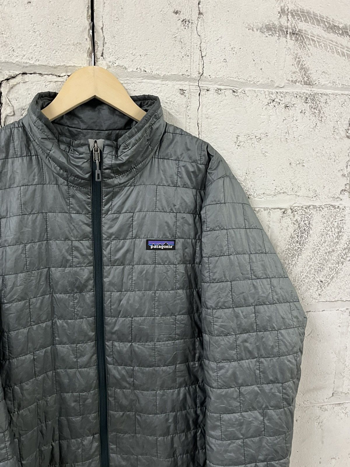 Patagonia Patagonia nano puffer down faded gray/green gorpcore hiking Size US XL / EU 56 / 4 - 3 Thumbnail