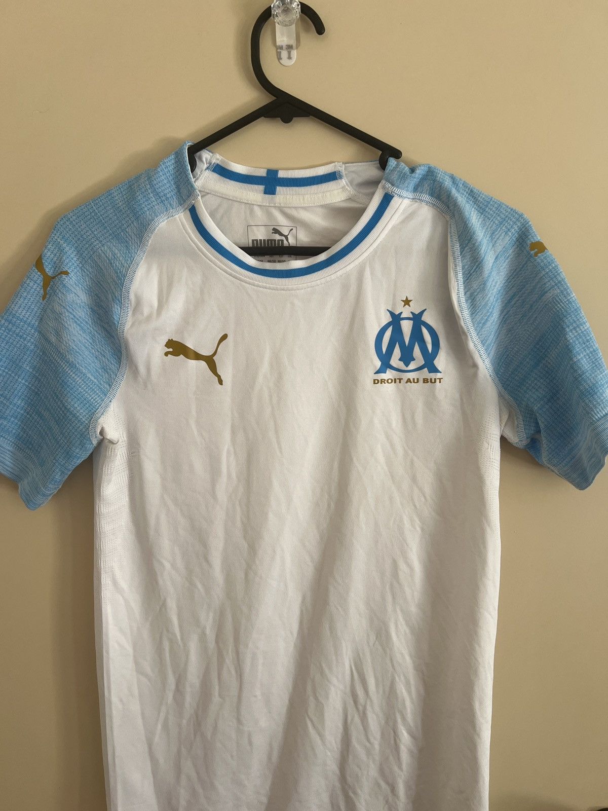 Puma Olympique Marsaille 18/19 player issue jersey Size US M / EU 48-50 / 2 - 1 Thumbnail