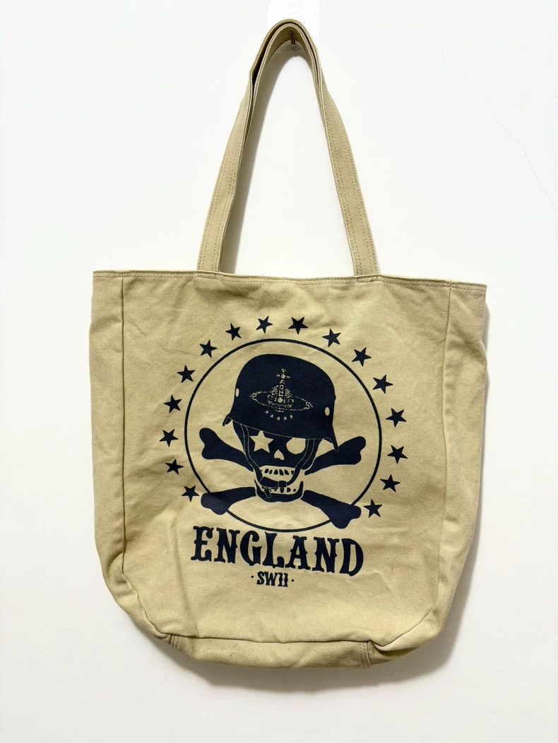 Vivienne Westwood Vivienne Westwood size os Skull canvas bag, single shoulder Size ONE SIZE - 1 Thumbnail