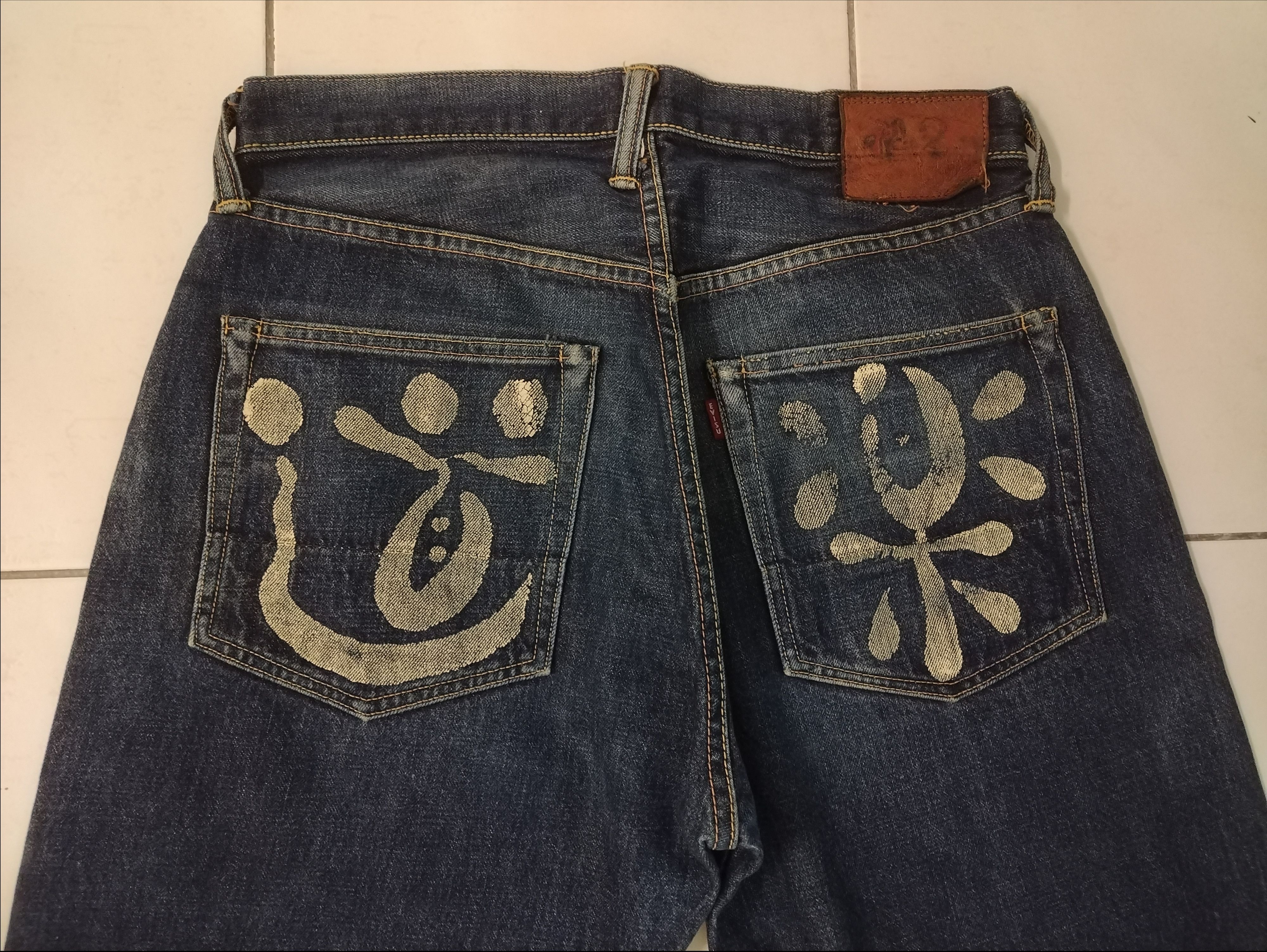 Evisu 💥SENDOFFER💥 Vtg Evisu No.2 Dowluck Selvedge Denim 33X35 Size US 32 / EU 48 - 14 Thumbnail