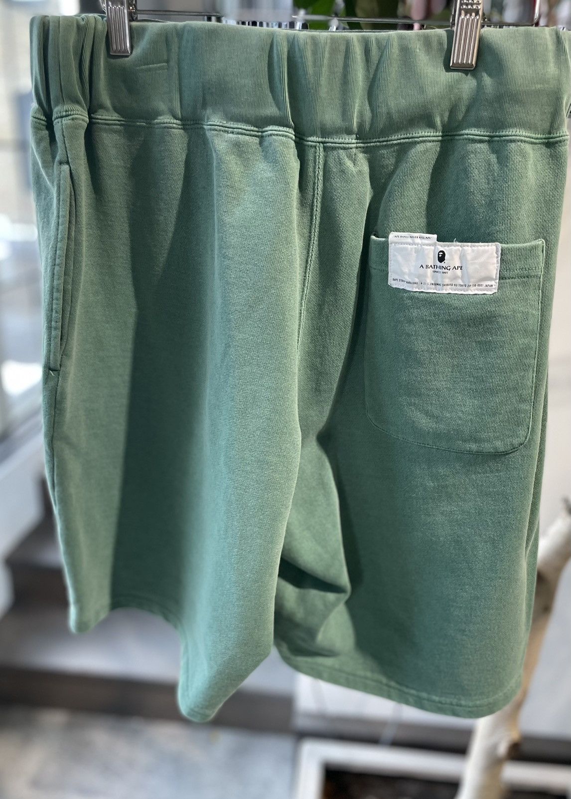 Bape Bape Overdye Wide Index Card Sweatshorts Size US 32 / EU 48 - 4 Thumbnail