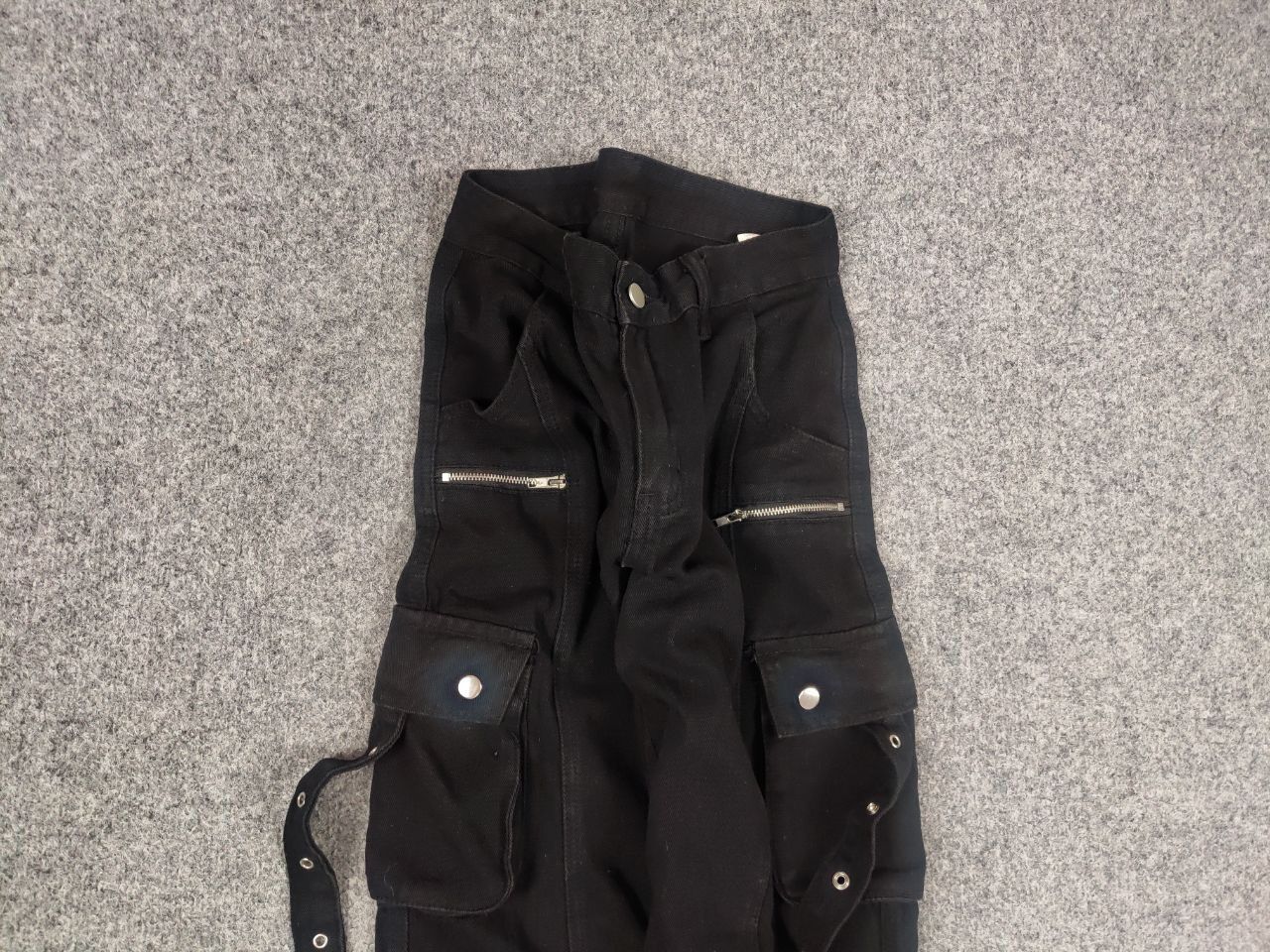 If Six Was Nine Vintage Japan l.g.b. Style Bomdage Cargo Baggy Pants Y2K Size US 30 / EU 46 - 5 Thumbnail