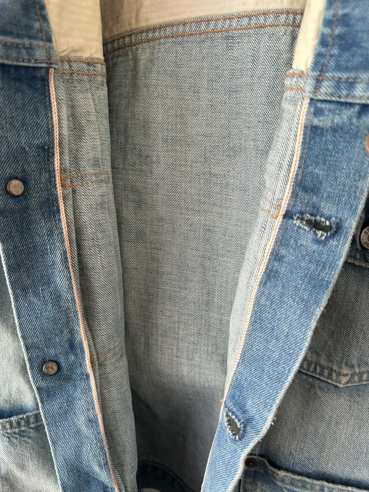 Japanese Brand Briam Co Denim Selvedge Jacket Size US M / EU 48-50 / 2 - 6 Thumbnail
