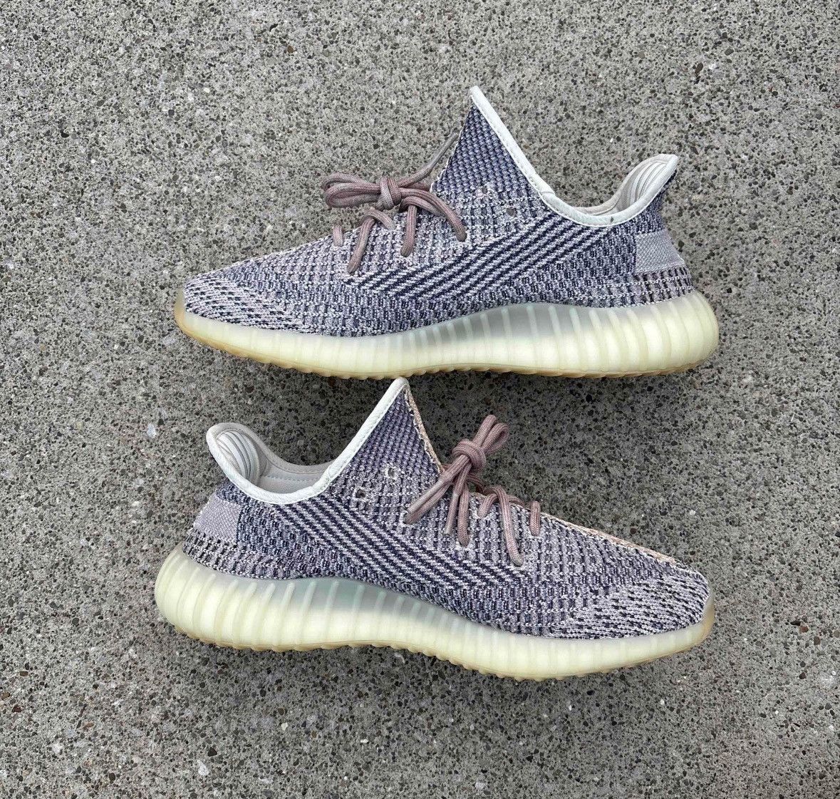 Yeezy Size 12 -Yeezy 350 V2 Ash Pearl USED NO BOX FAST SHIPPING Size US 12 / EU 45 - 2 Thumbnail